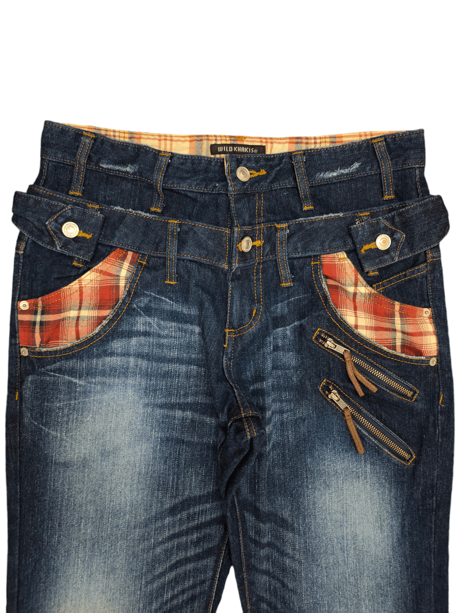 Engineered Garments Wild Khakis Zipper Double Waist Jeans Ppfm Undercover Style Size US 32 / EU 48 - 2 Thumbnail