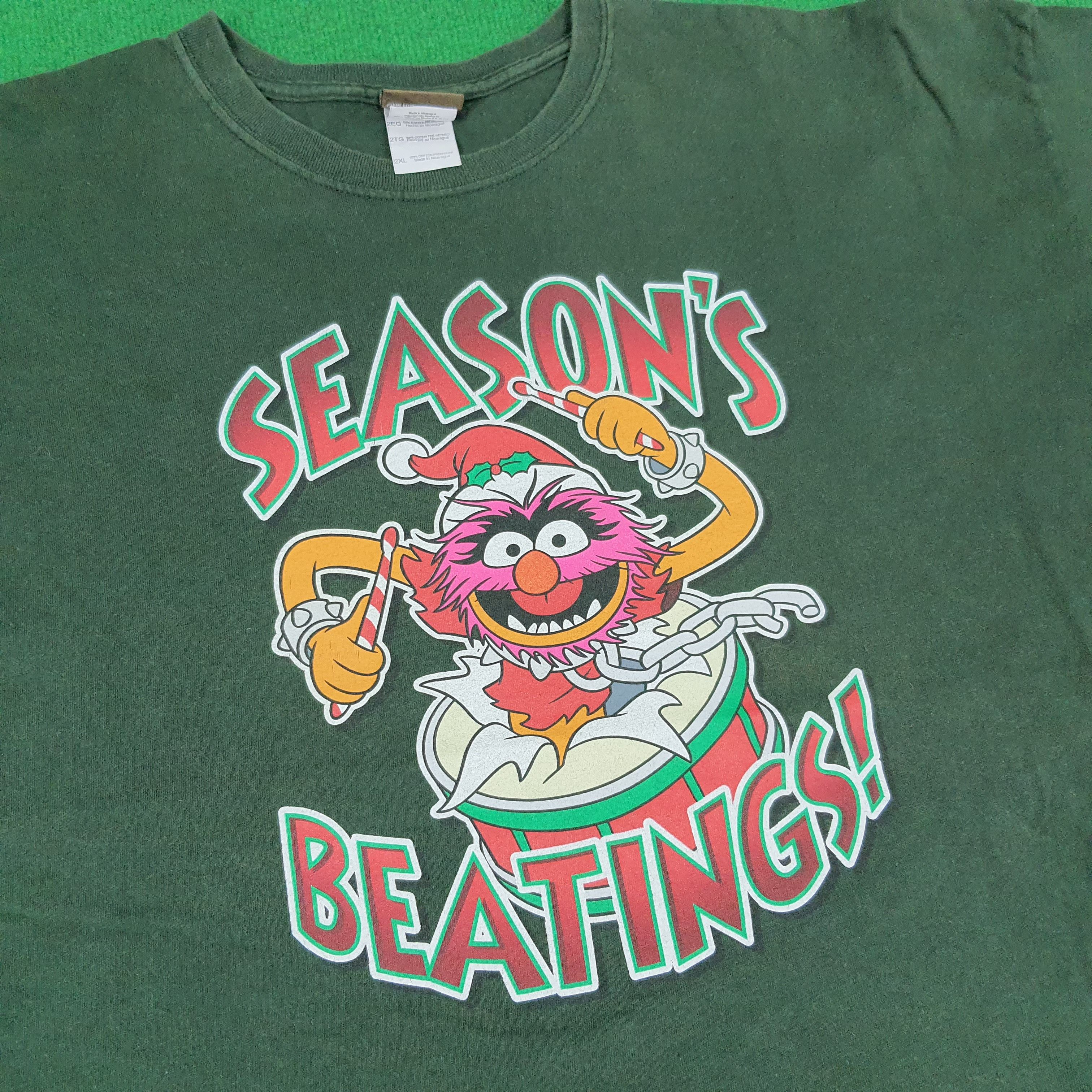 Band Tees × Vintage Vintage The Muppets Musical Season's Beatings Tshirt Size US XXL / EU 58 / 5 - 2 Thumbnail
