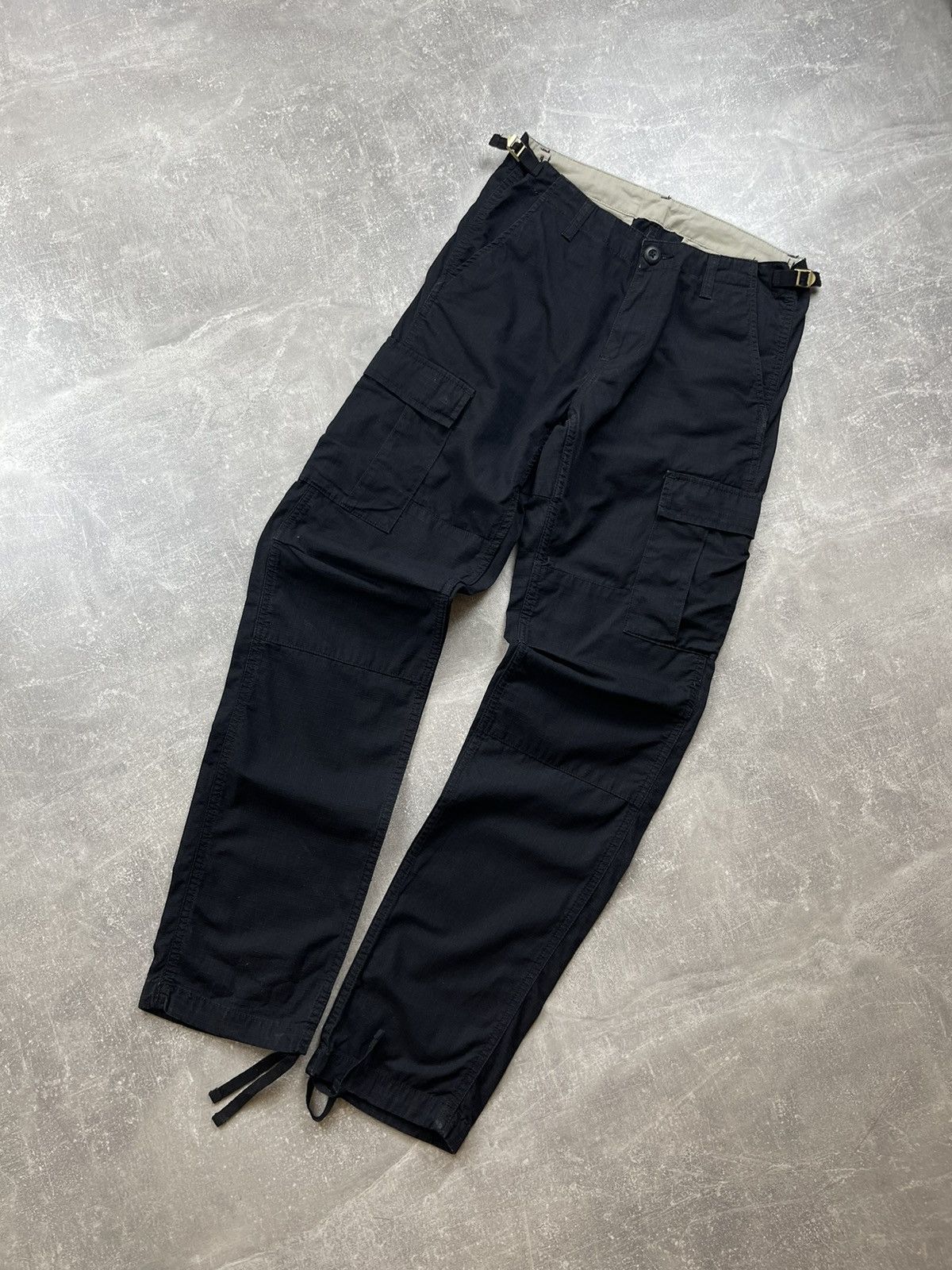 Carhartt Wip Carhartt WIP Aviation BlackTactical Ripstop Cargo Pants Size US 29 - 6 Thumbnail