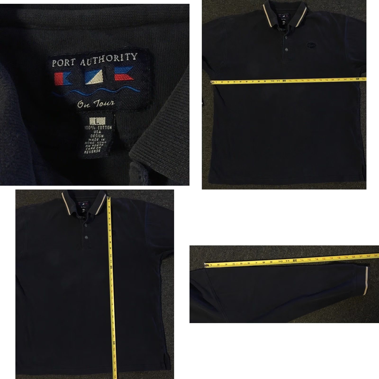 Vintage VINTAGE Pfizer Distressed Polo Shirt Navy Blue L 90s Grunge Medical Hospital Nurse Big Pharma Mens Polo Shirt Size US L / EU 52-54 / 3 - 11 Thumbnail