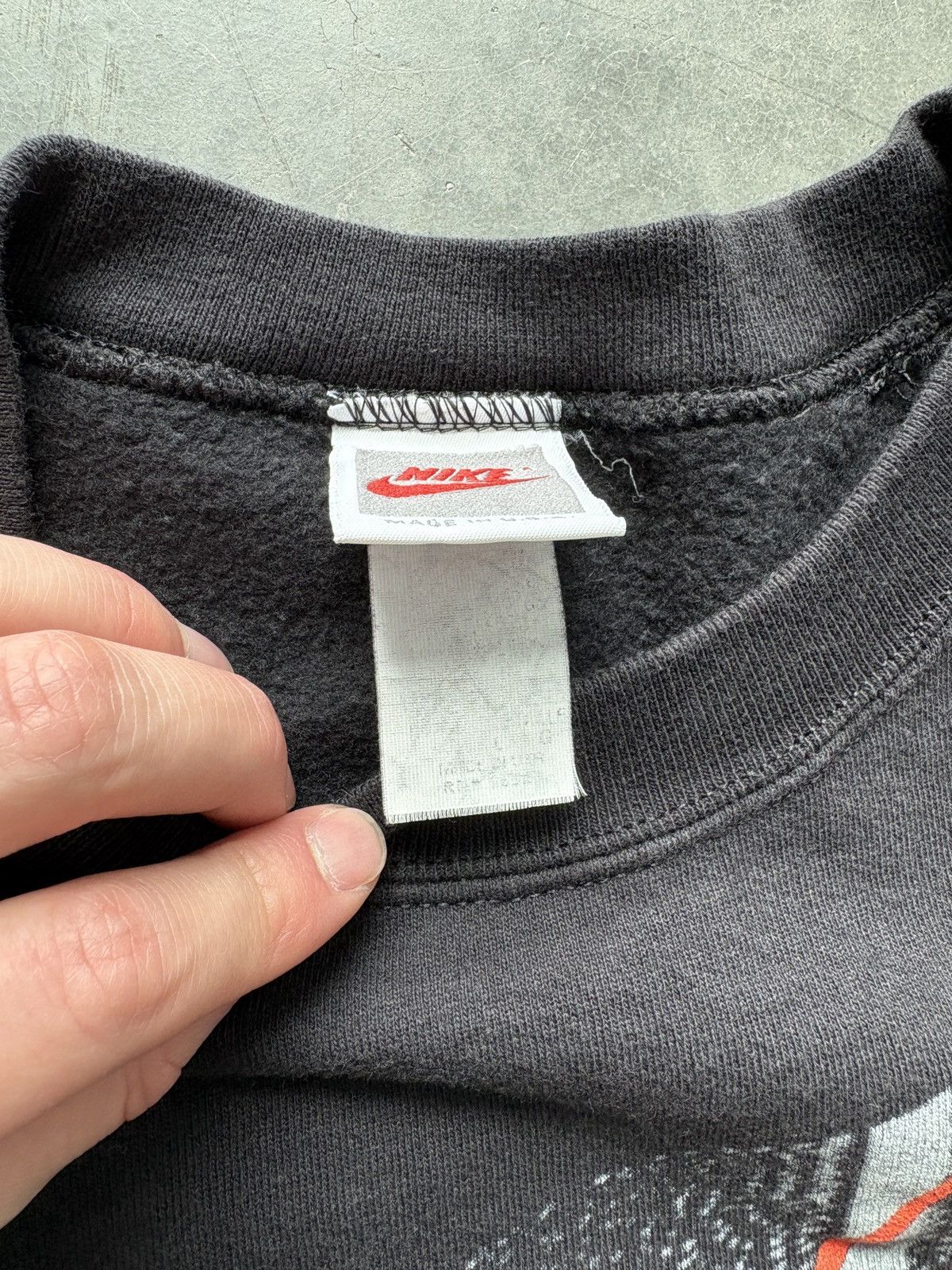 Nike Vintage 90s Nike Michael Jordan The Restaurant Sweatshirt Size US XL / EU 56 / 4 - 4 Thumbnail