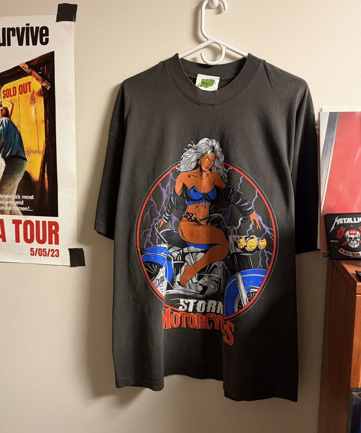 Vintage Chronic Images Storm Motorcycles Tee Size US XL / EU 56 / 4 - 1 Thumbnail