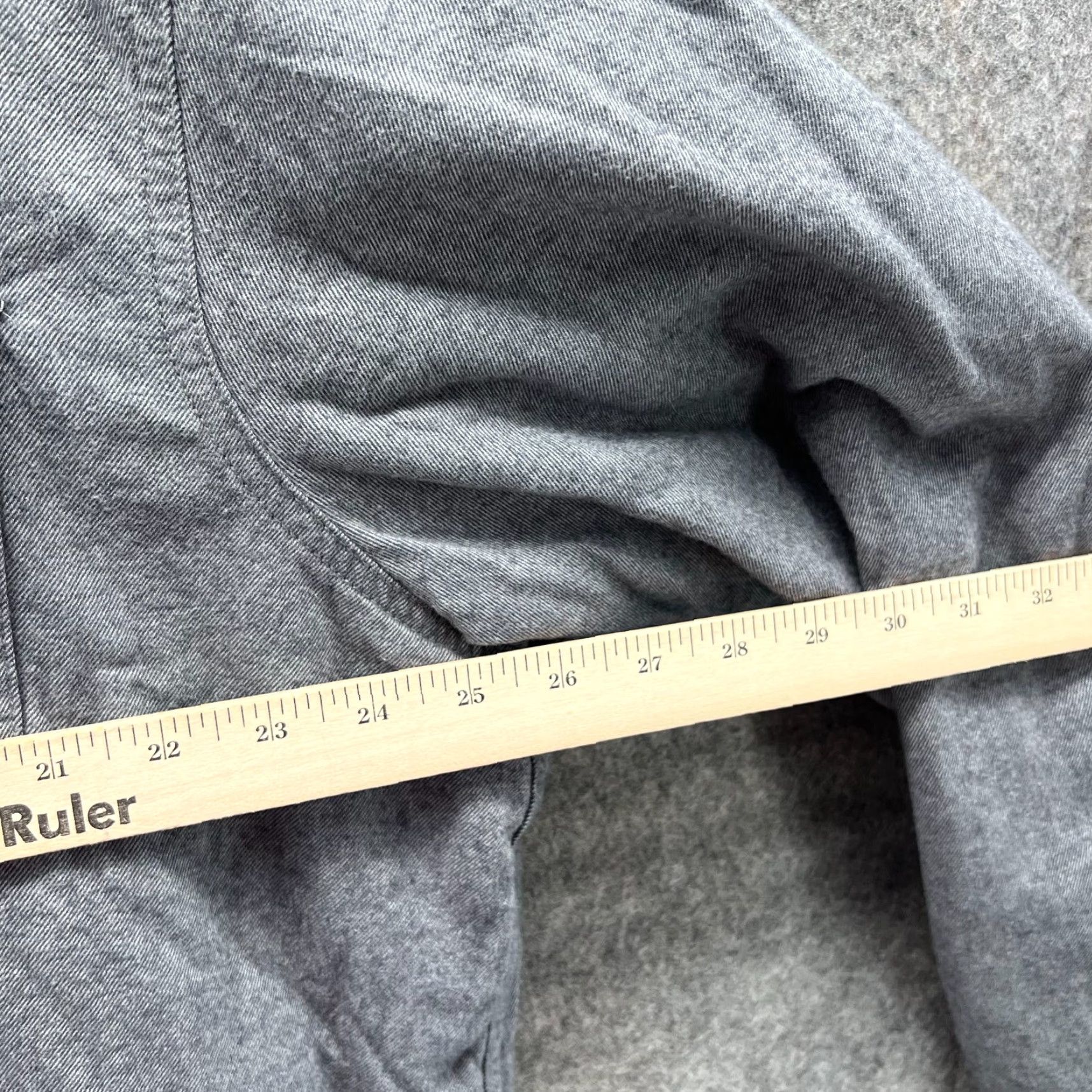Eddie Bauer Eddie Bauer Shirt Men TXL Heather Gray Button Down Fleece Lined Shacket Tall Size US XL / EU 56 / 4 - 6 Thumbnail