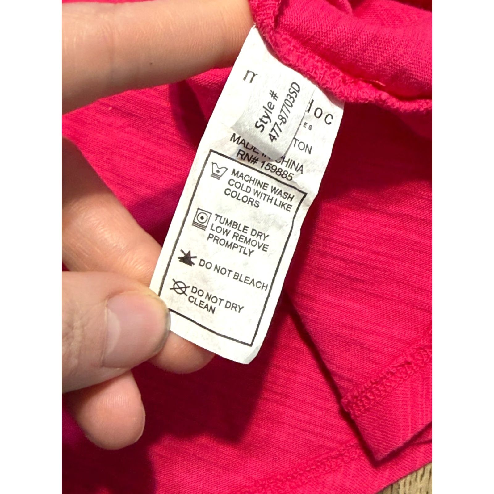 Pinko Mododoo Shirt Women Medium Pink Short Sleeve V-neck T-Shirt Casual Modern Basic Size M / US 6-8 / IT 42-44 - 6 Thumbnail