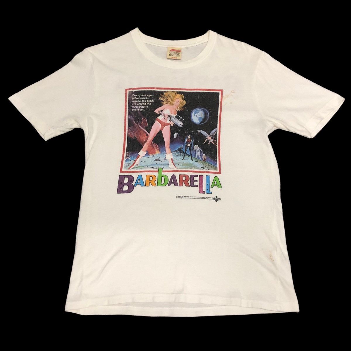Sci-Fi Fantasy Barbarella 60s SciFi Movie Poster Tshirt Size US M / EU 48-50 / 2 - 2 Thumbnail
