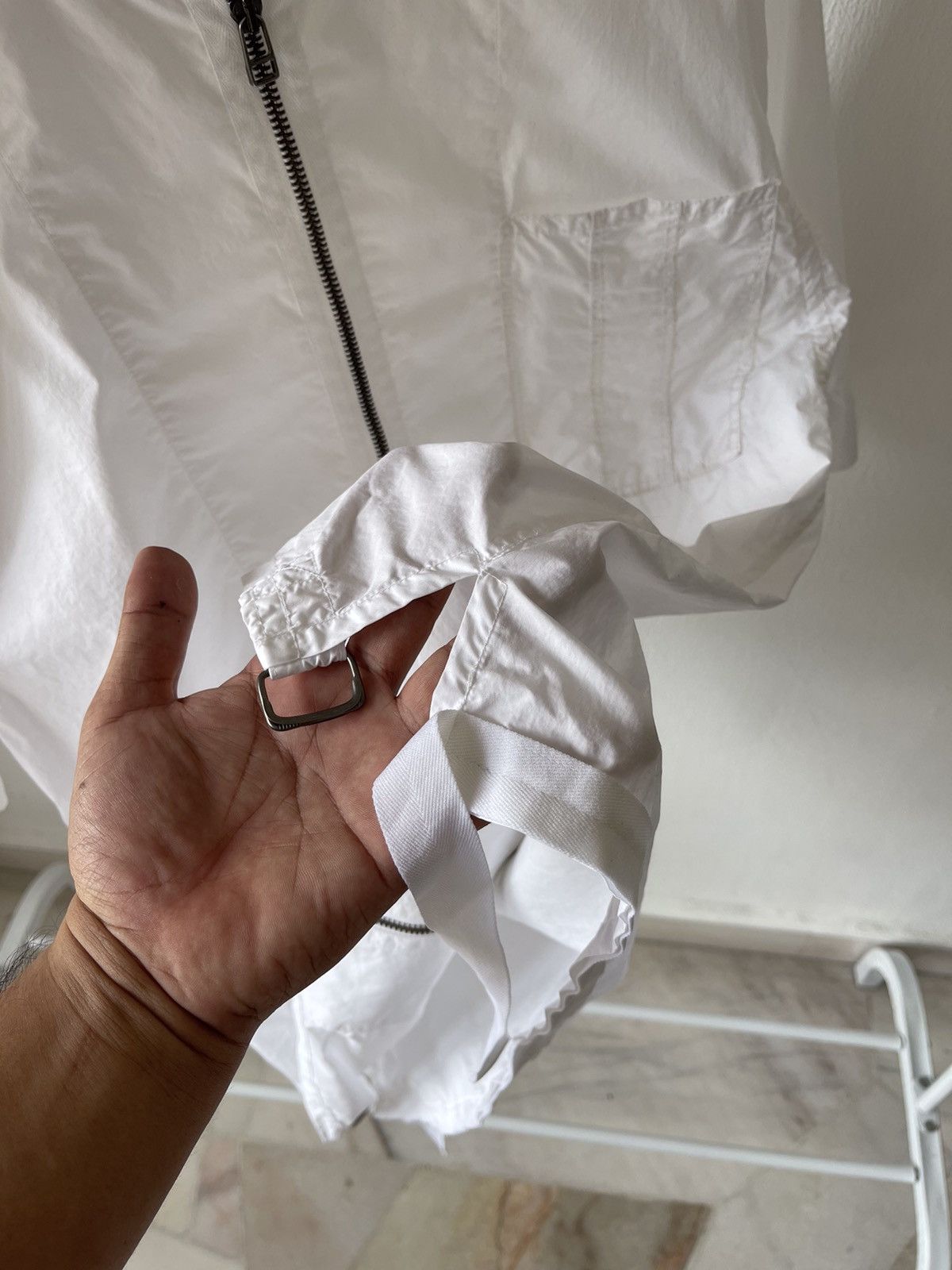 Helmut Lang Helmut Lang Bondage Zipper Shirt Size US L / EU 52-54 / 3 - 8 Thumbnail