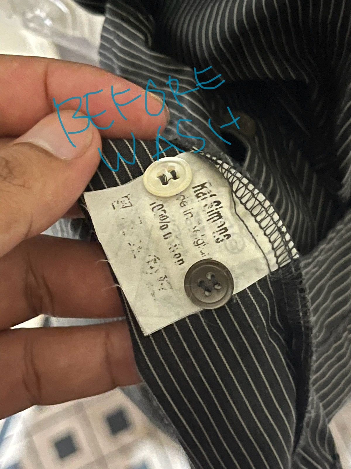 Raf Simons S/S 2003 Raf Simons 'Consumed' Cut Off Sleeve Size US S / EU 44-46 / 1 - 10 Thumbnail