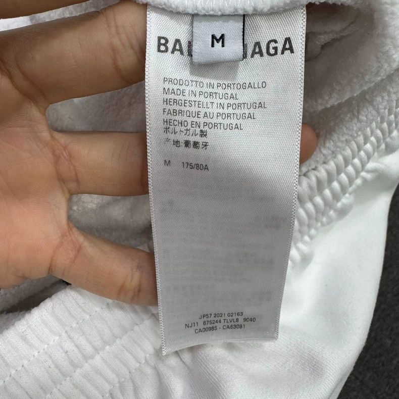 Balenciaga Balenciaga size m FW22 Solid Monogram Logo Corset Sweatpant Size US 30 / EU 46 - 5 Thumbnail