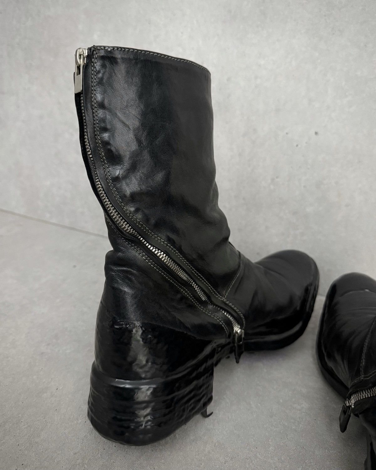 Carol Christian Poell CCP tornado rubber drip boots Size US 8 / EU 41 - 6 Thumbnail