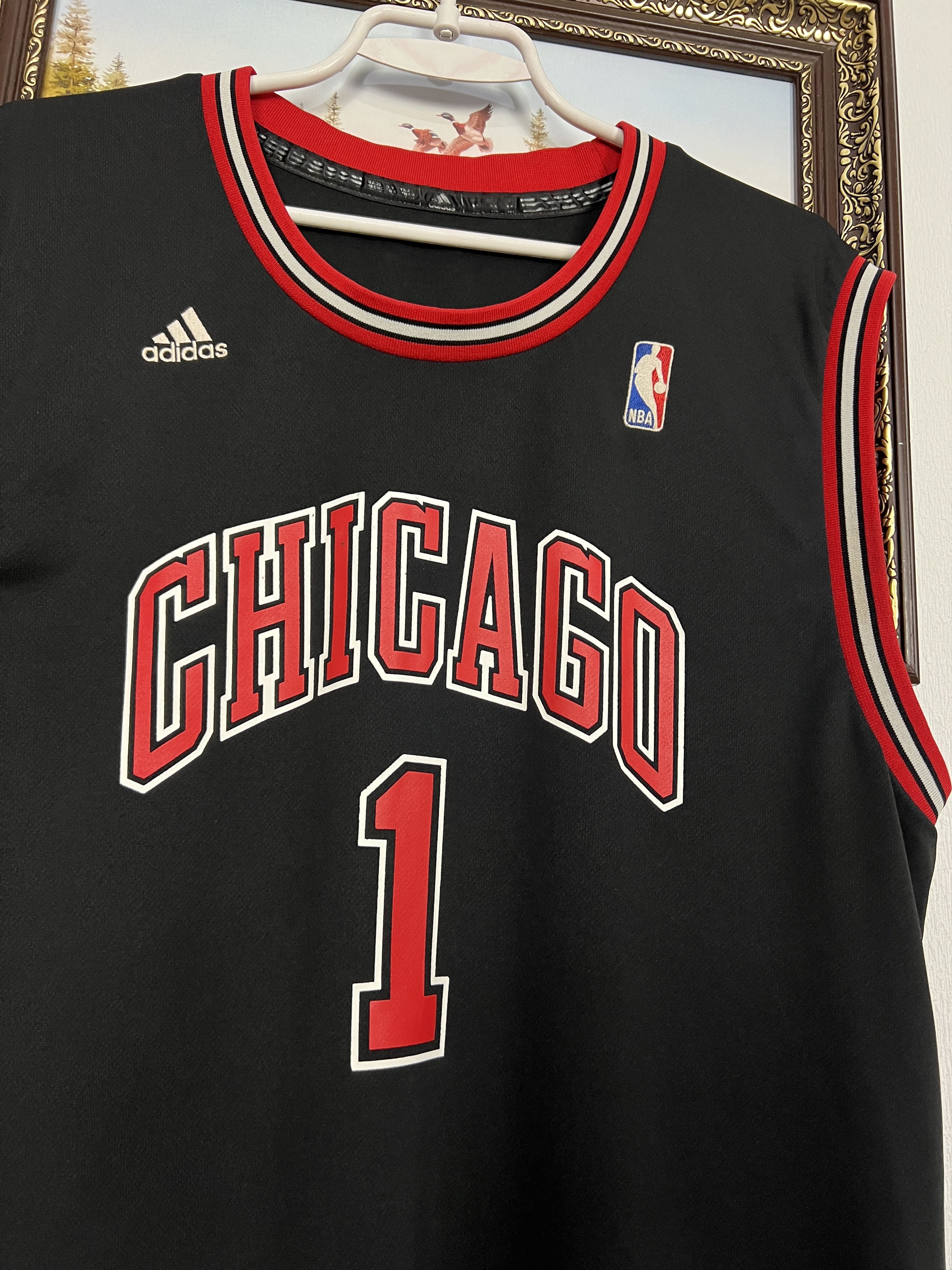 Adidas Vintage Adidas Chicago Bulls Derrick Rose NBA Jersey Shirt Size US M / EU 48-50 / 2 - 3 Thumbnail