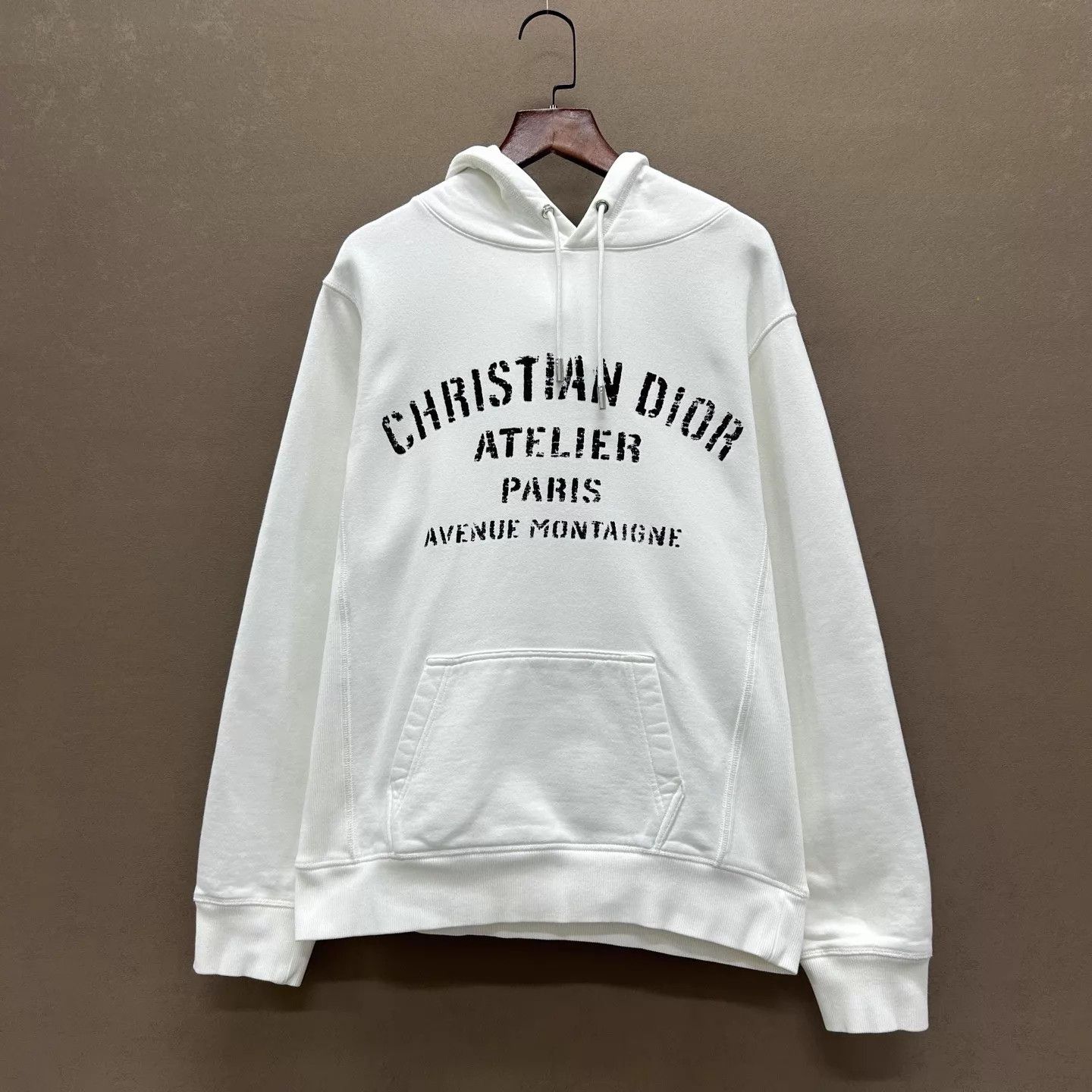 Dior DIOR 99 New Flocked Logo Oversized Hoodie XS Size XS / US 0-2 / IT 36-38 - 1 Thumbnail
