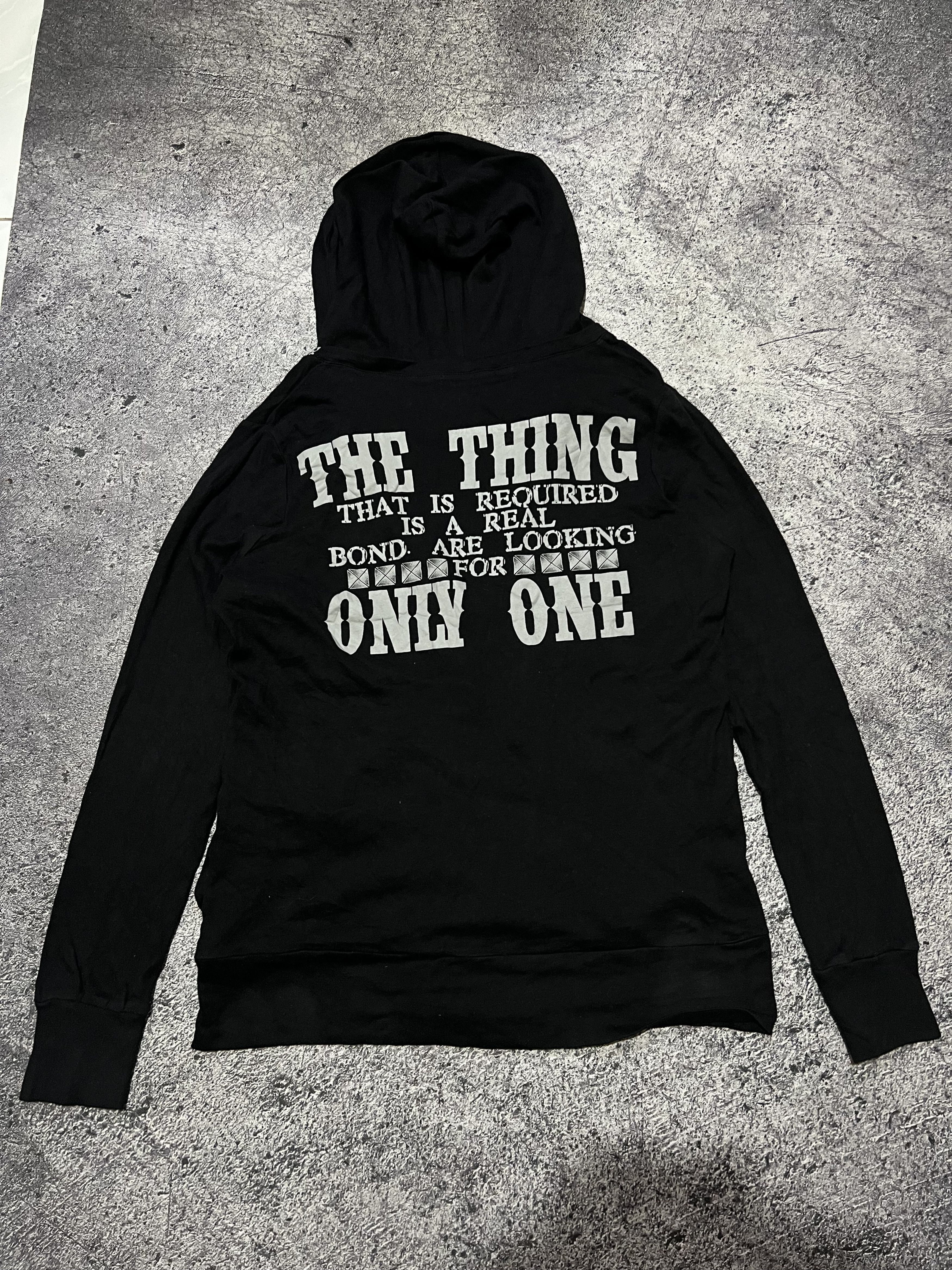 Japanese Brand 2000s Japanese Ifsixwasnine Skull Poem Cardigan y2k Size US M / EU 48-50 / 2 - 2 Thumbnail