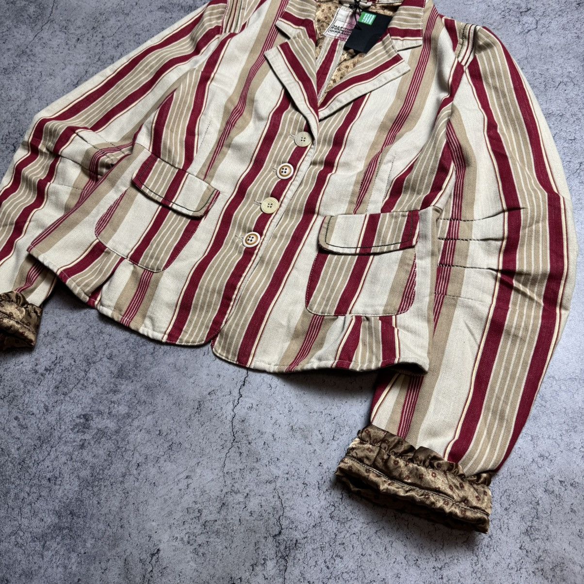 Marithe + Francois Girbaud New Vintage Marithe Francois Girbaud Blazer Jacket Coat Size M / US 6-8 / IT 42-44 - 3 Thumbnail