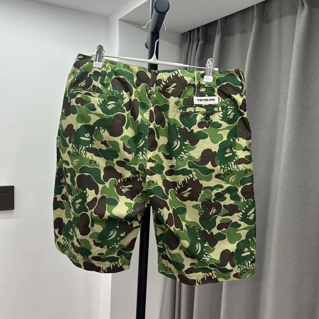 Bape FIRE CAMO SHORTS Size US 31 - 2 Thumbnail
