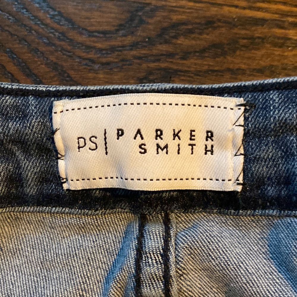 Other Parker Smith 28 Skinny Distressed Cropped Ankle Side Stripe Size 30" / US 8 / IT 44 - 6 Thumbnail