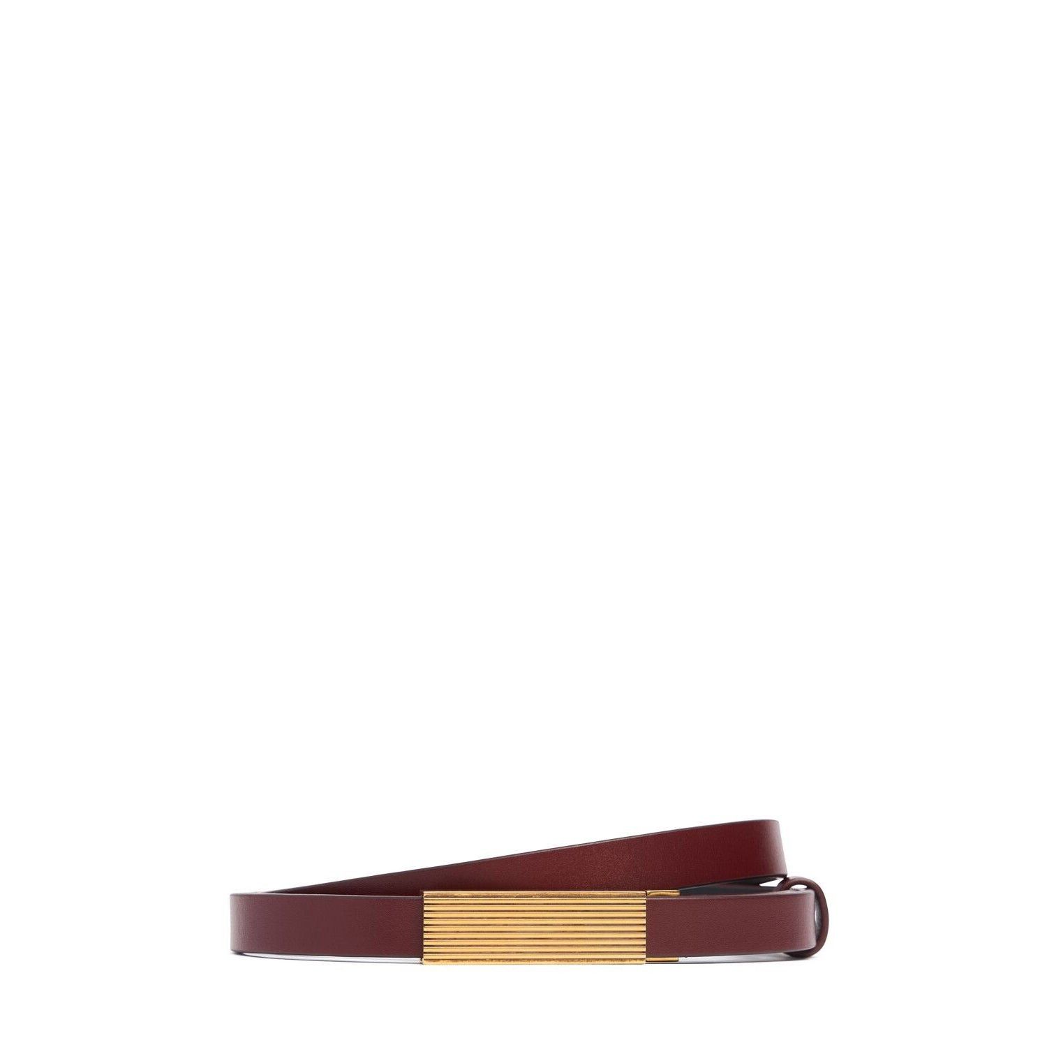 KHAITE Empire Oxblood 15mm Belt New & Authentic (Women's siz