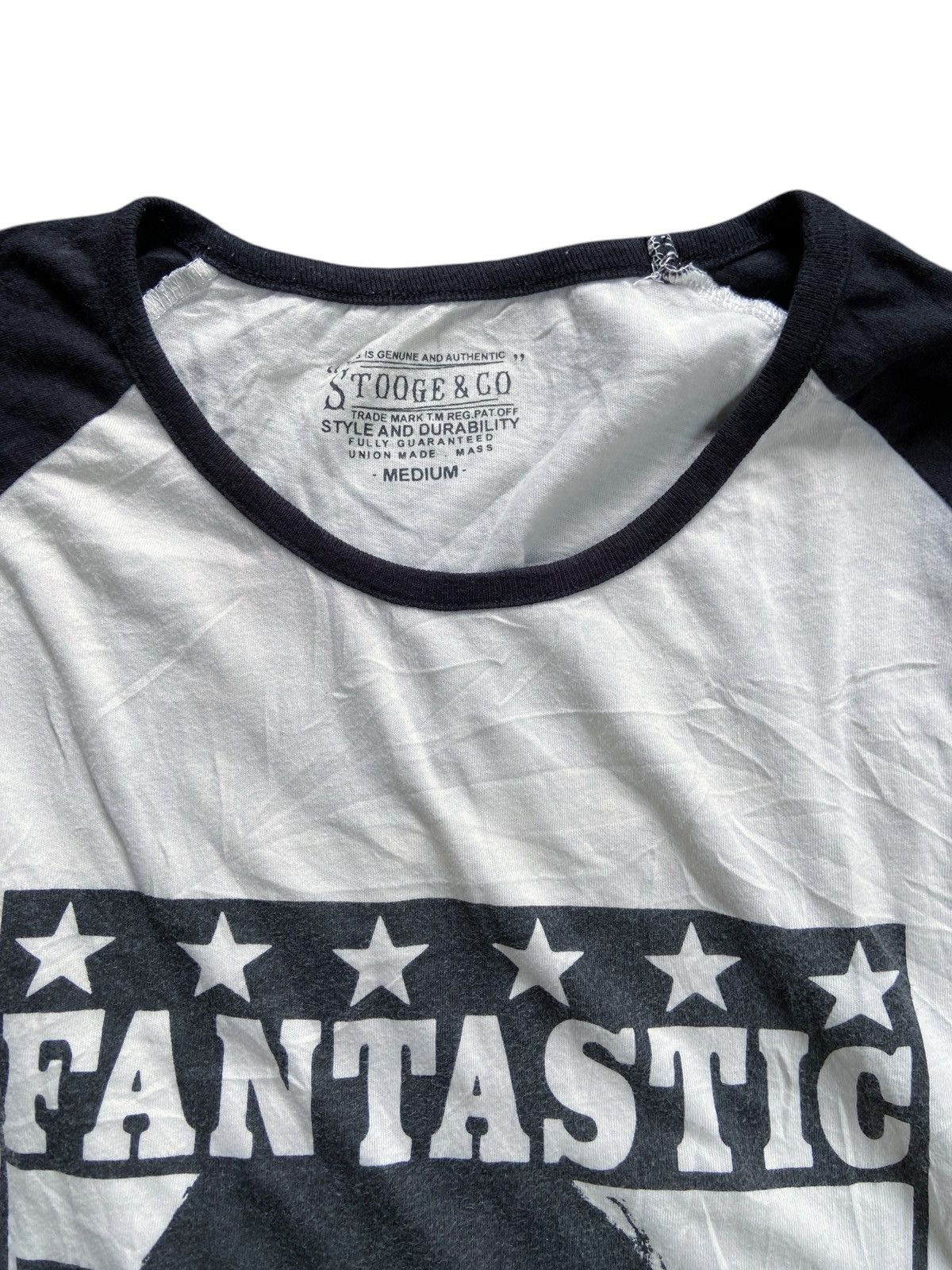 Japanese Brand STOOGE AND CO RAGLAN LONG SLEEVE Size US M / EU 48-50 / 2 - 5 Thumbnail