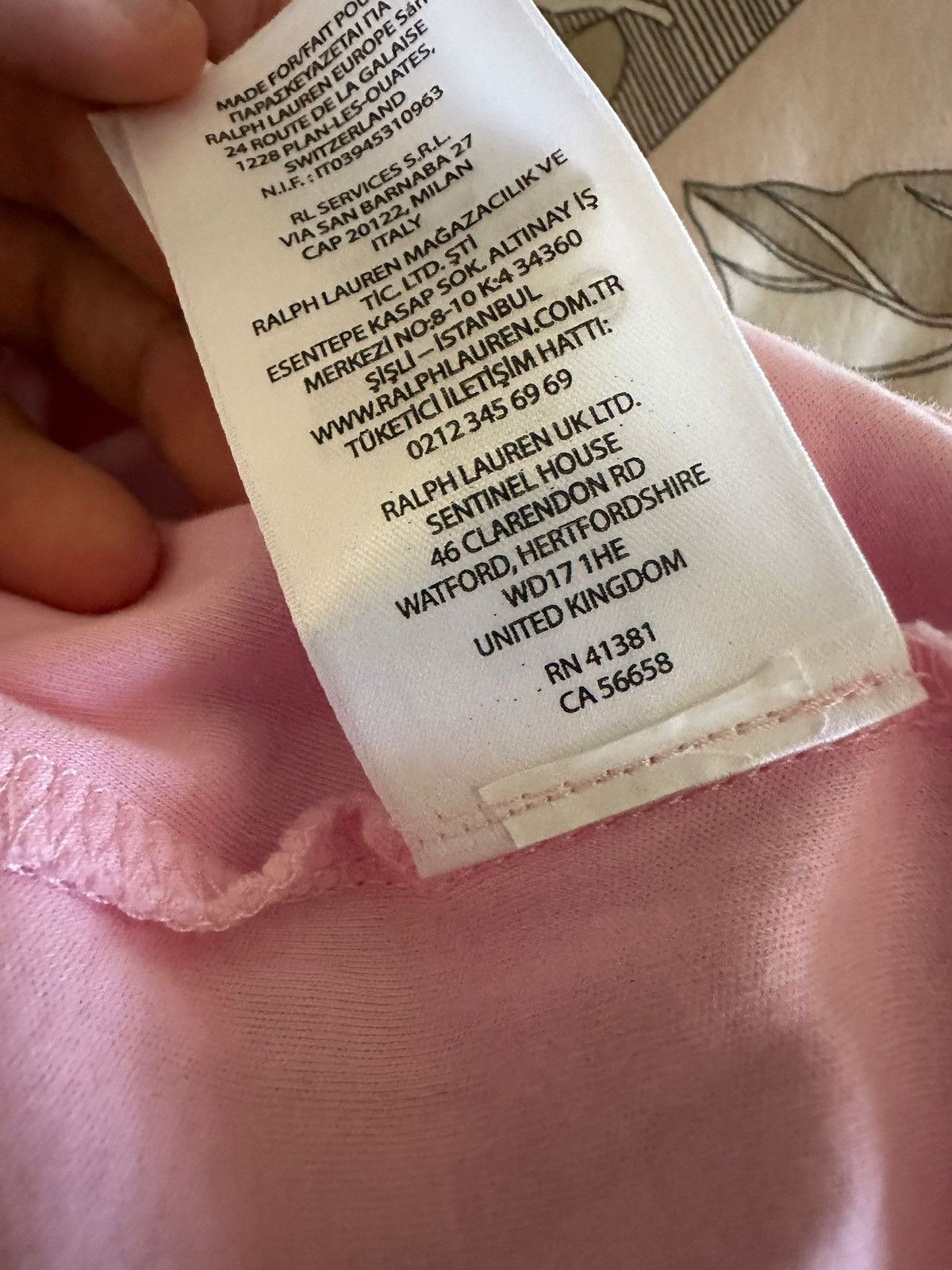 Polo Ralph Lauren Ralph Lauren Basic Tee Size US XL / EU 56 / 4 - 5 Thumbnail