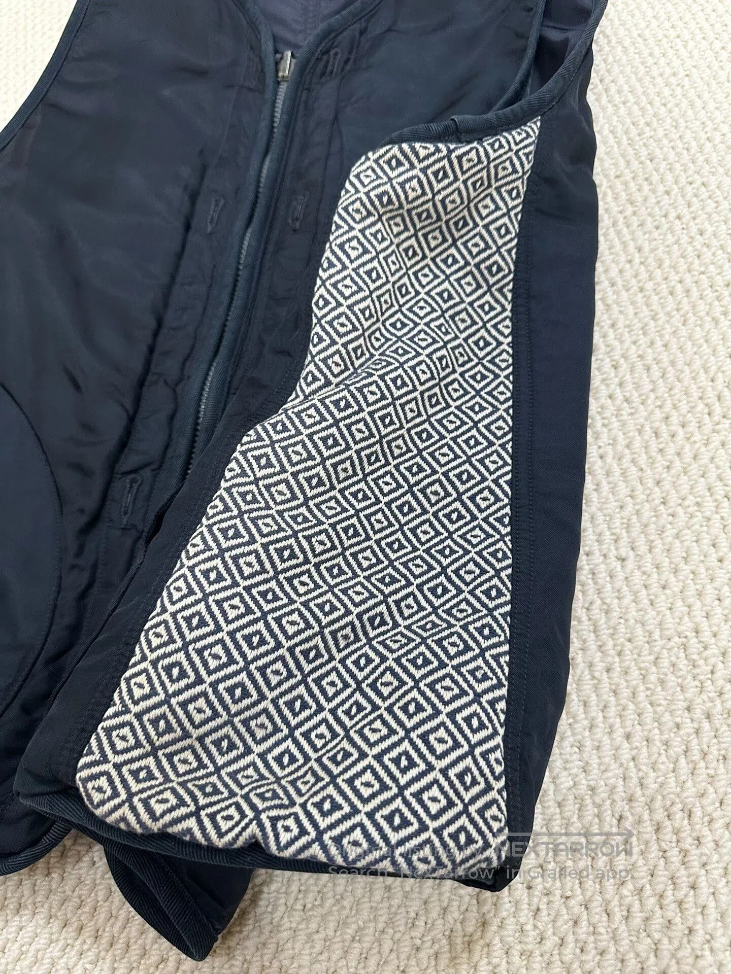 Visvim visvim iris double-sided vest in navy. Size US S / EU 44-46 / 1 - 6 Thumbnail