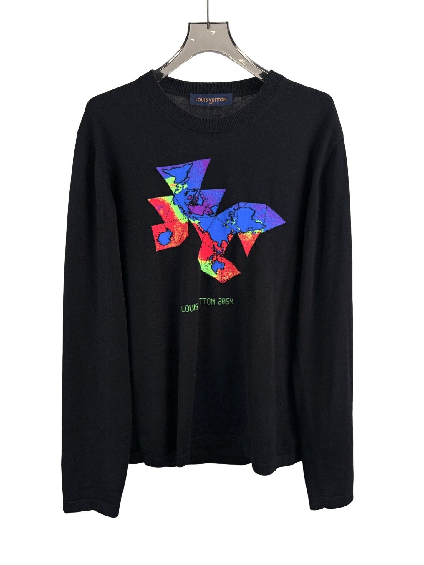 Louis Vuitton Louis Vuitton 2054 Heat Map Knit Sweater XXL Size US XXL / EU 58 / 5 - 1 Thumbnail