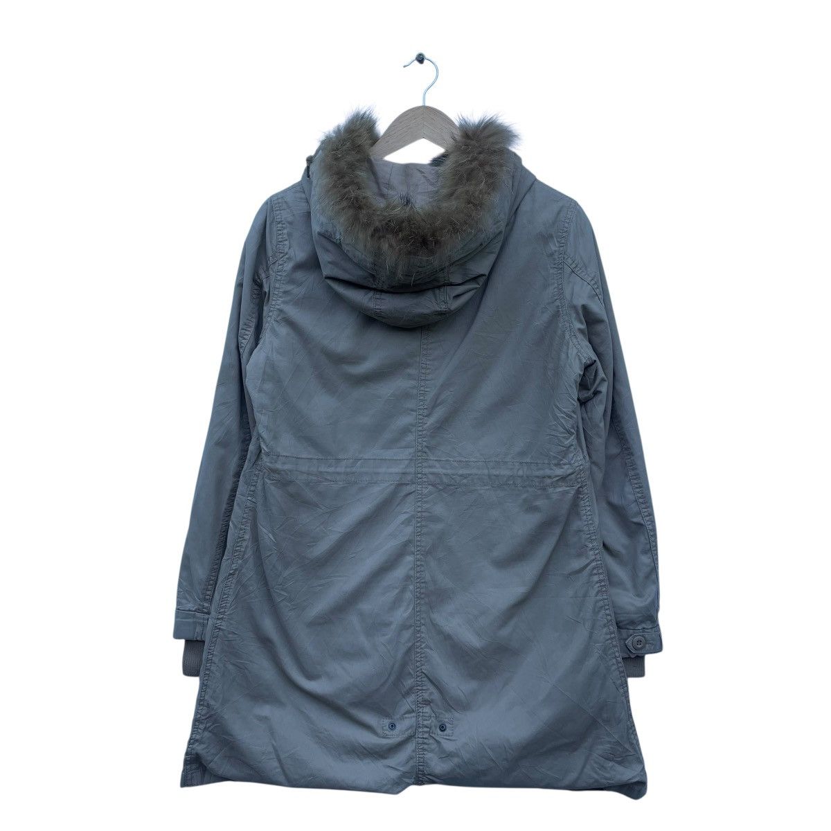 If Six Was Nine × Japanese Brand 💥Vintage Japanese Brand Back Number Fur Coat Parka Fishtail Size US M / EU 48-50 / 2 - 3 Thumbnail