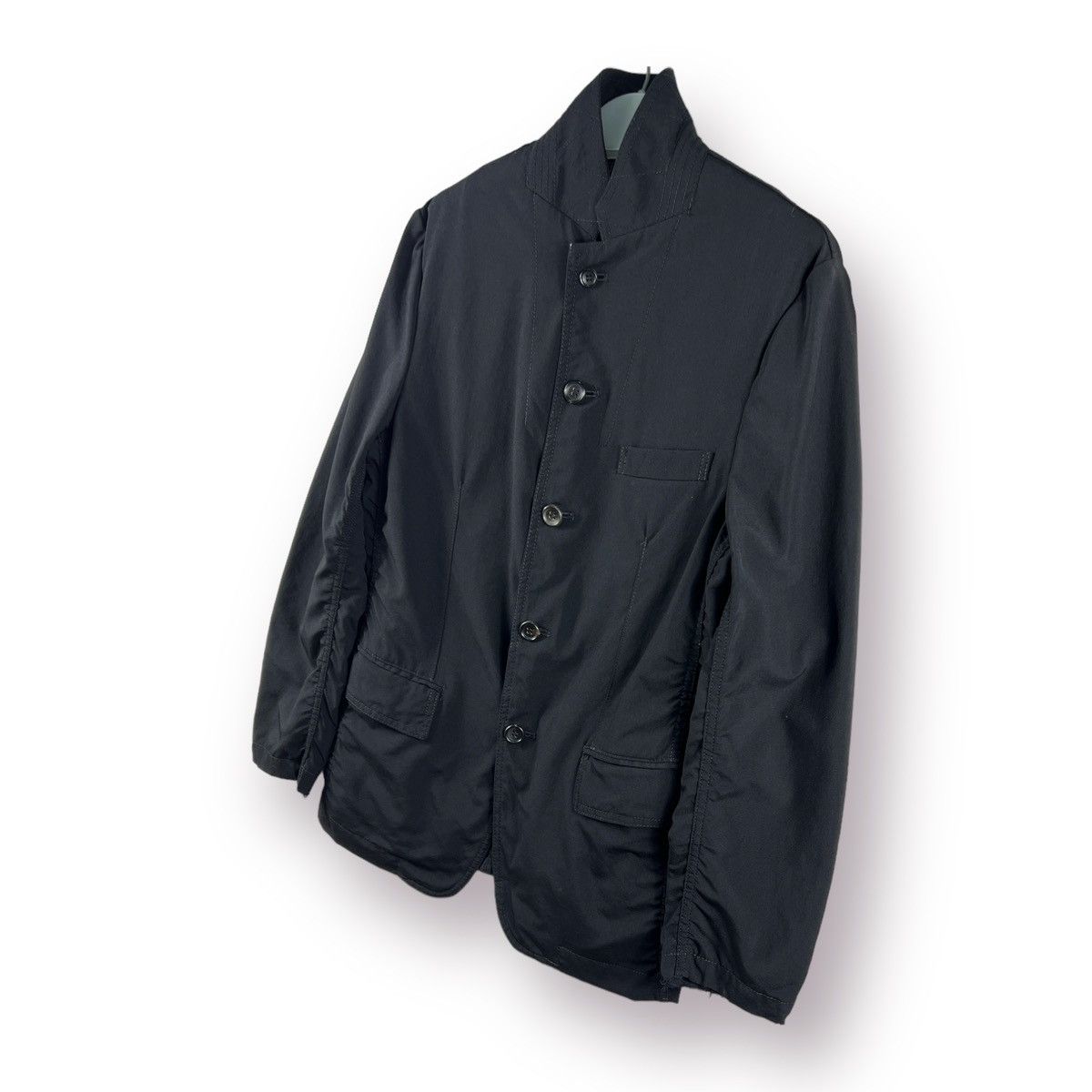 Comme des Garcons Homme 🔥 CDG HOMME AD2010 TRASHED NEHRU JACKET Size US XS / EU 42 / 0 - 3 Thumbnail