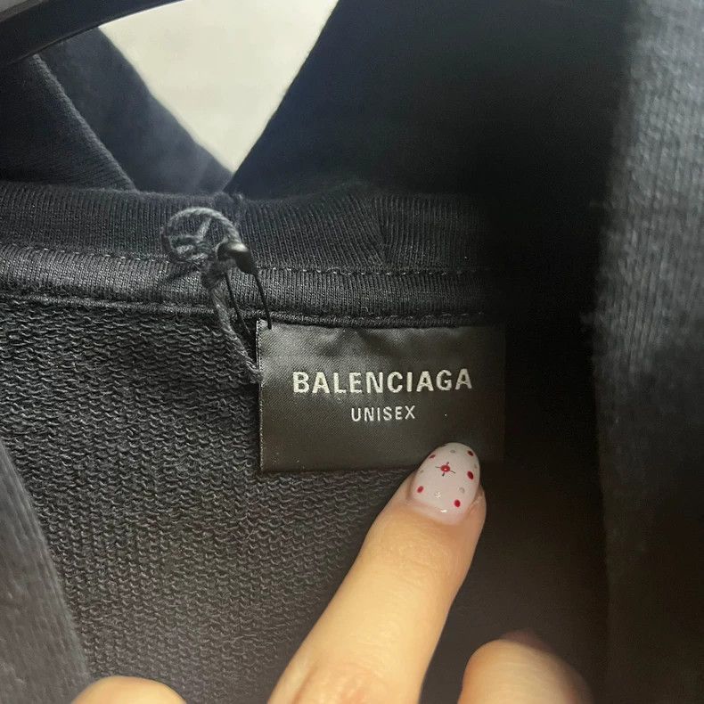Balenciaga Balenciaga latest black letter logo printed long sleeved sh Size US M / EU 48-50 / 2 - 2 Thumbnail