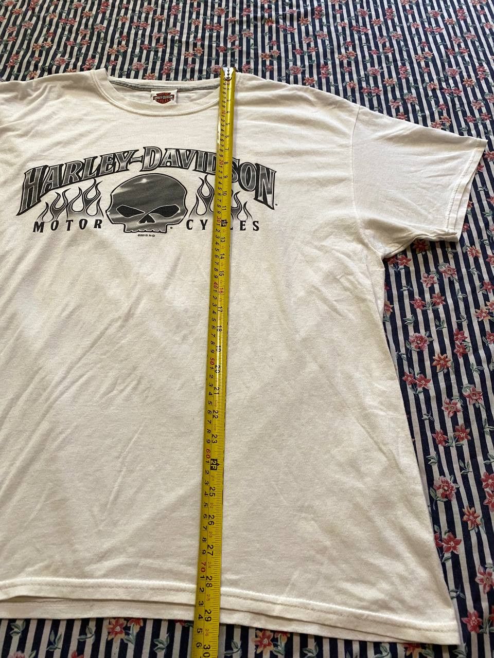 Harley Davidson Streetwear T-Shirt Harley Davidson big logo Y2K Vintage Size US XL / EU 56 / 4 - 8 Thumbnail