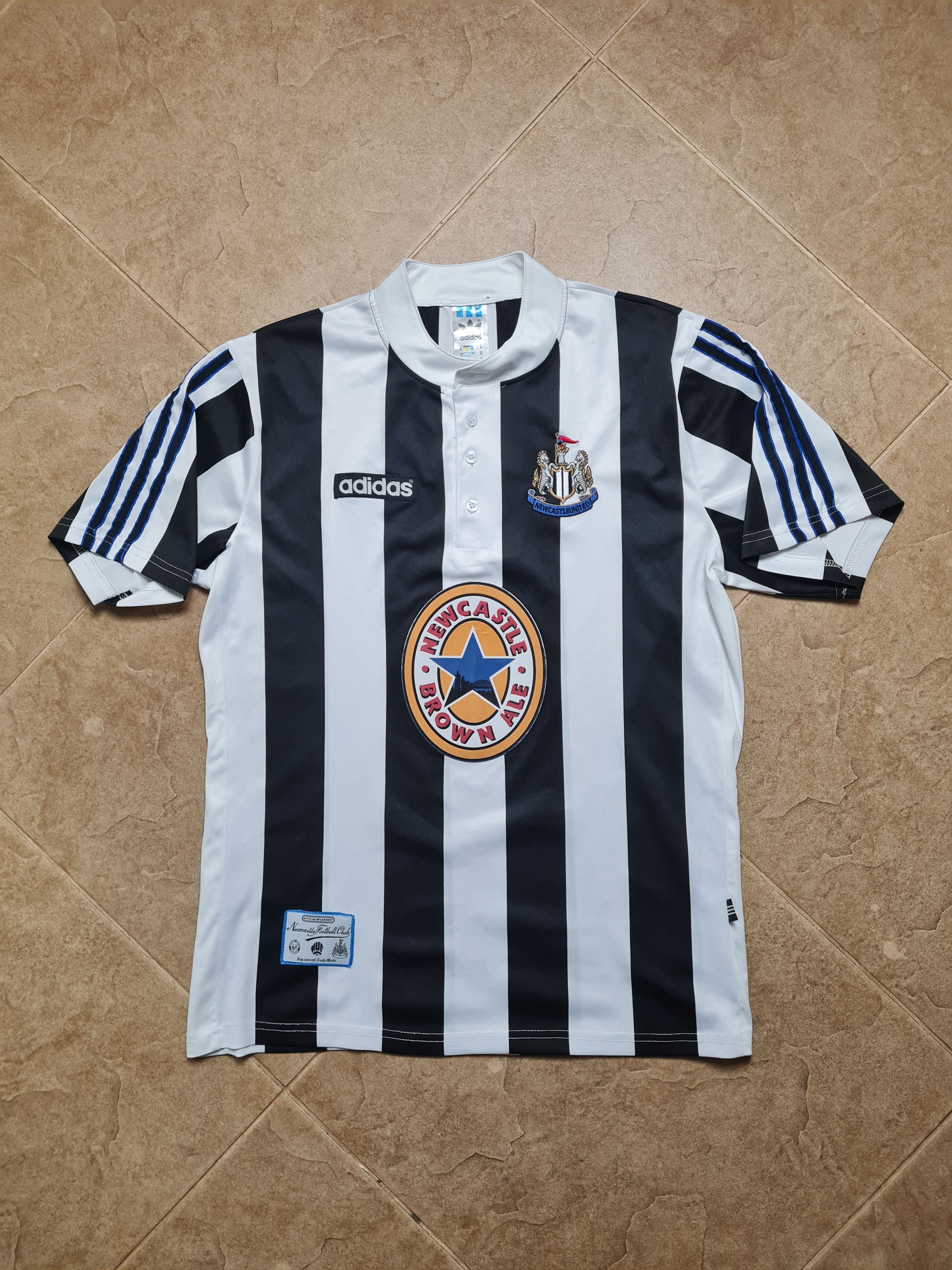 Adidas Rare Jersey Adidas Newcastle 1995/1997 Archive Home Shirt Size US M / EU 48-50 / 2 - 1 Thumbnail