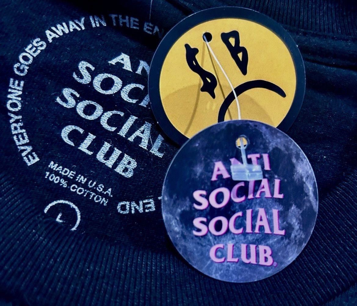 Anti Social Social Club Anti Social Social Club x $ad Boyz - All the Butterflies Tee Size US L / EU 52-54 / 3 - 9 Thumbnail