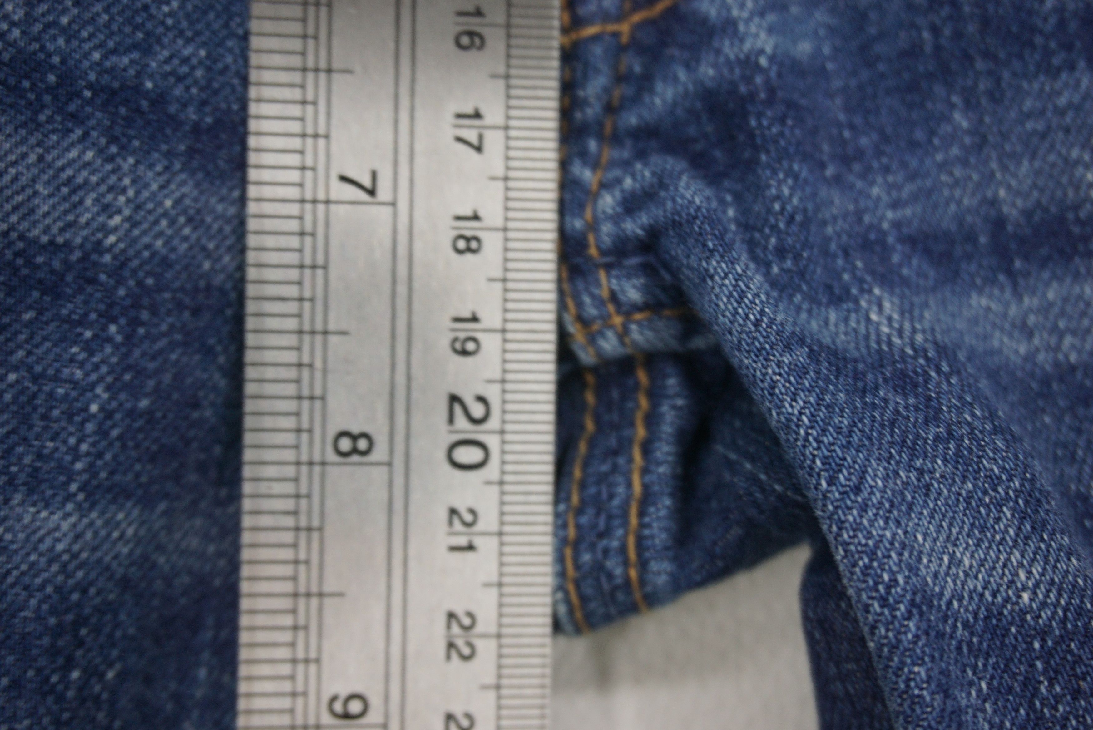 Japanese Brand Hollywood Ranch Market Jeans fit W28xL31 Low Rise Bootcut Size 26" / US 2 / IT 38 - 5 Thumbnail