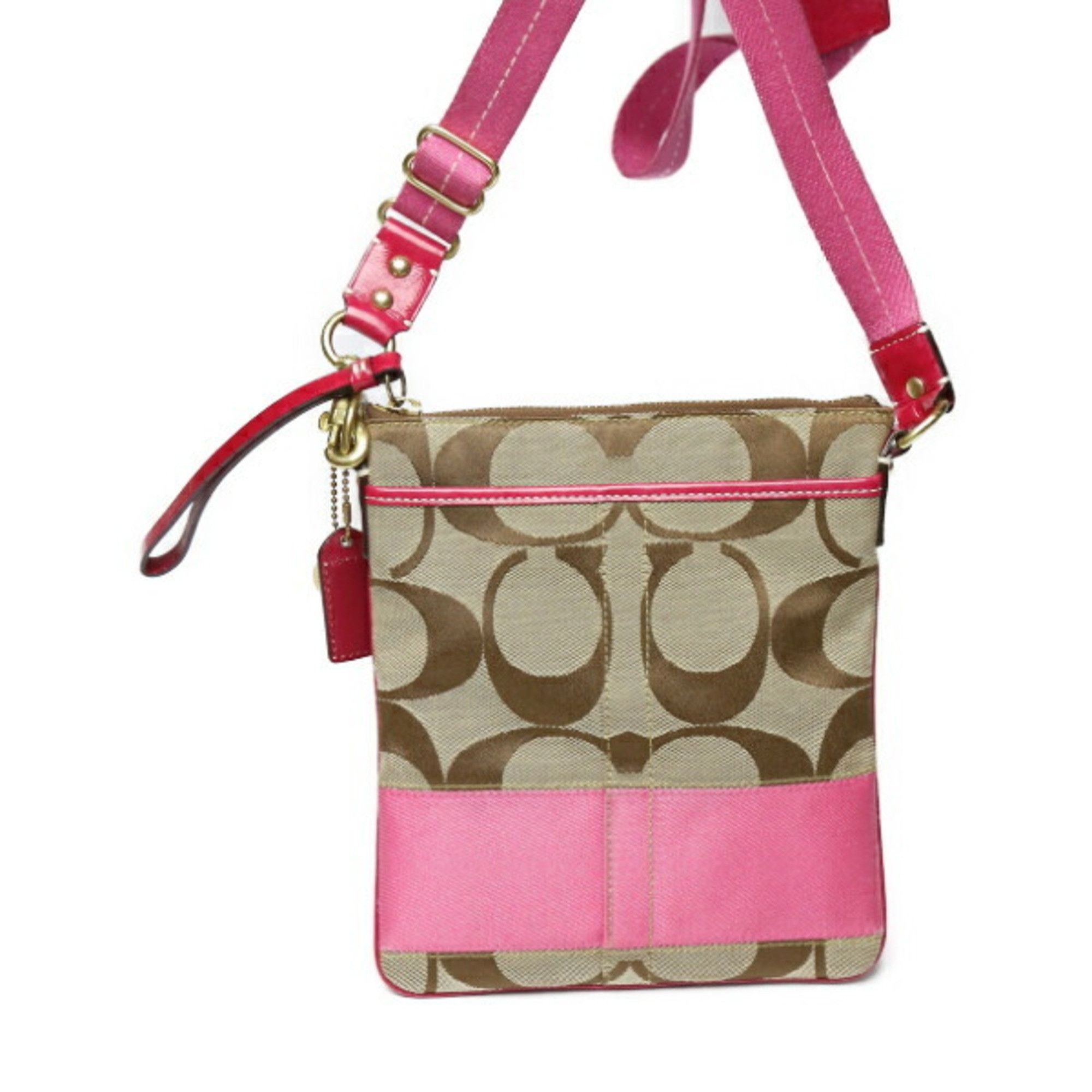 image of Coach Signature Shopper in Pink, Women's