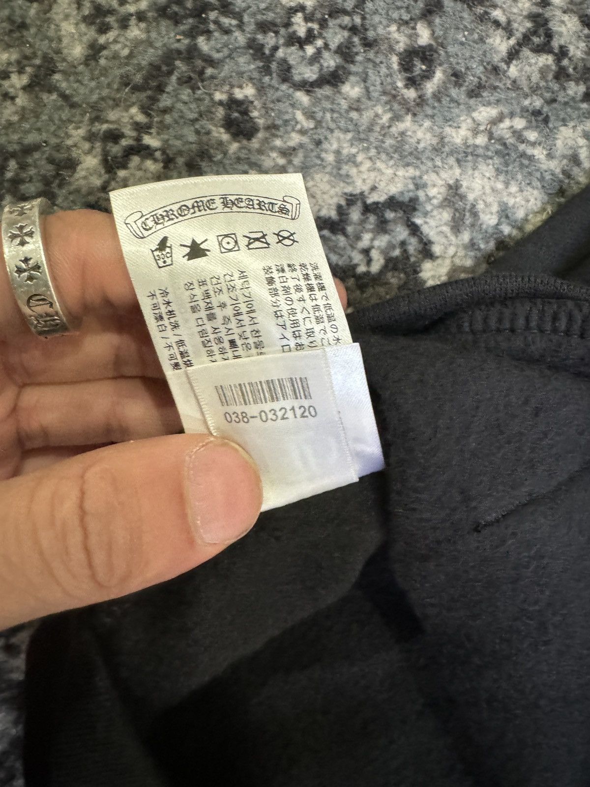 Chrome Hearts New Chrome Hearts Black & Gold Glitter Script Hoodie Size US M / EU 48-50 / 2 - 10 Thumbnail