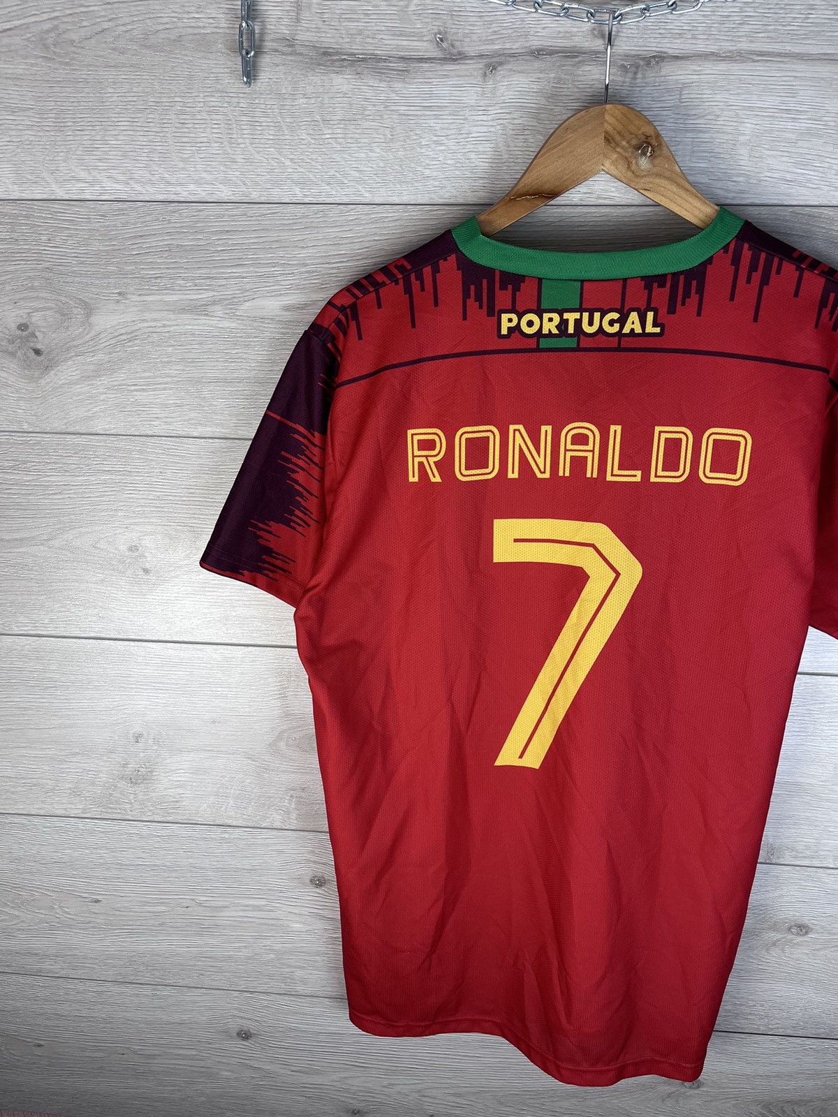 Other Men soccer jersey Portugal 🇵🇹 #7 Ronaldo Size US M / EU 48-50 / 2 - 11 Thumbnail