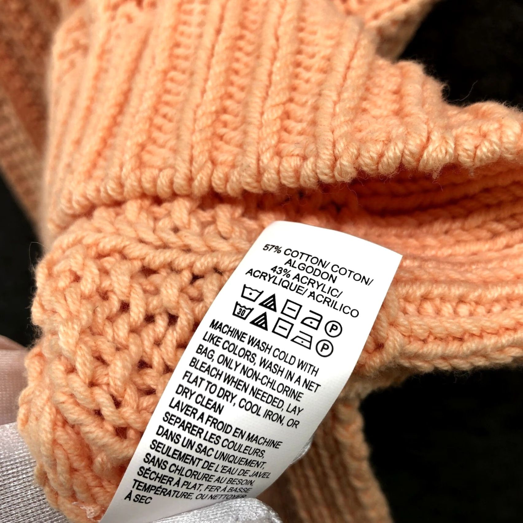 Lucky Brand Lucky Brand Sweater Womens XS Orange Chunky Knit V-Neck High Low Pullover Size XS / US 0-2 / IT 36-38 - 6 Thumbnail