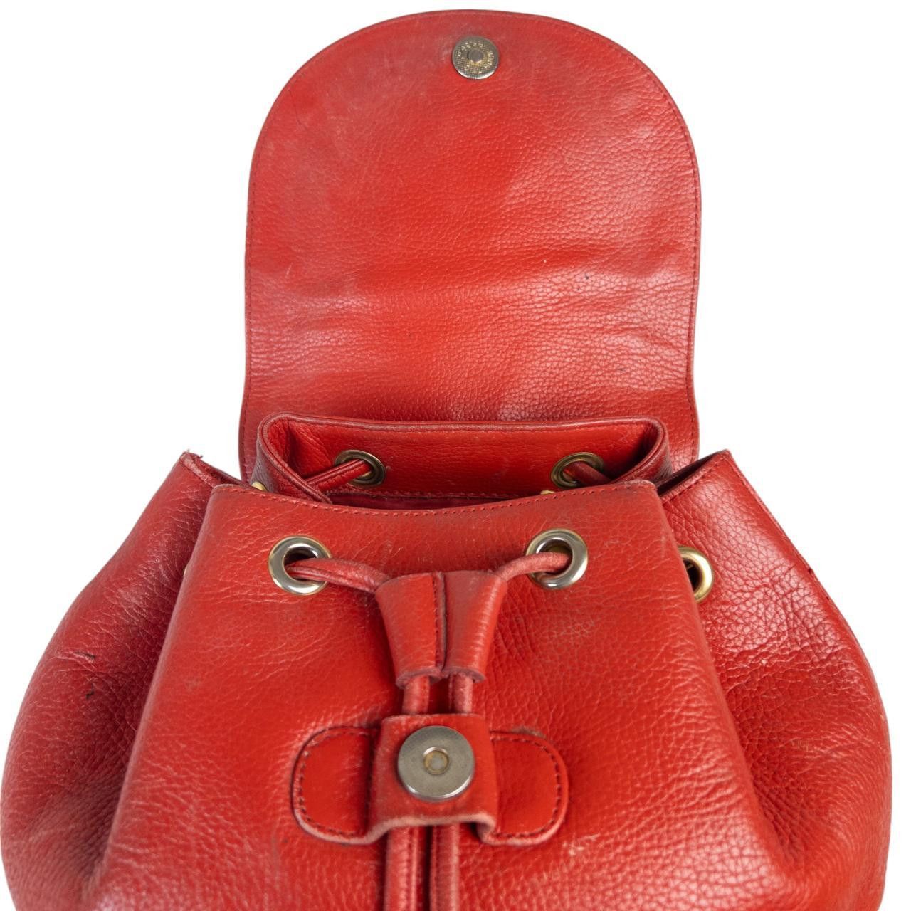 MCM Vintage MCM Leather Backpack Size ONE SIZE - 5 Thumbnail