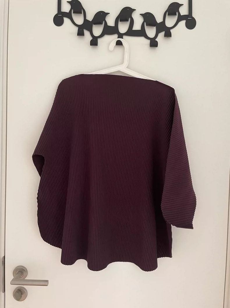 Issey Miyake issey miyake siz：one size Purple top 2506-Nextarrow Size XXS / US 00 / IT 34 - 2 Thumbnail