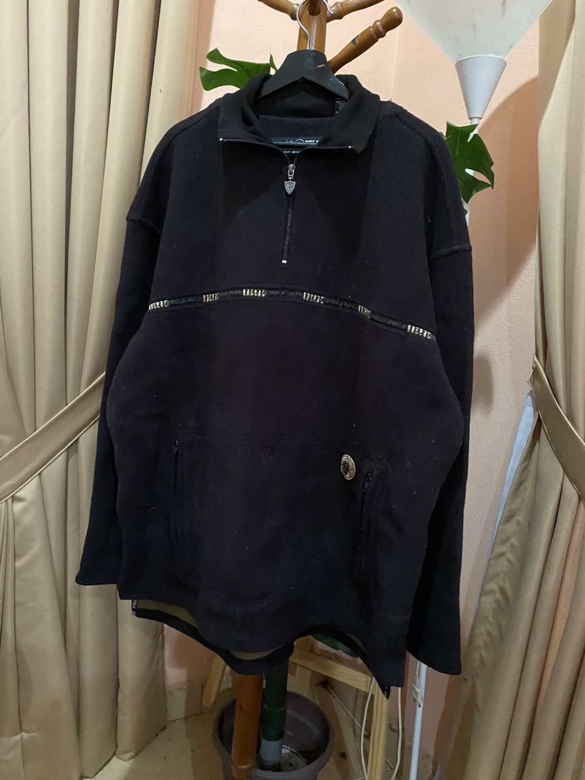 Marc Buchanan VINTAGE PELLE PELLE MARC BUCHANA HALF ZIPPER FLEECE Size US XL / EU 56 / 4 - 2 Thumbnail
