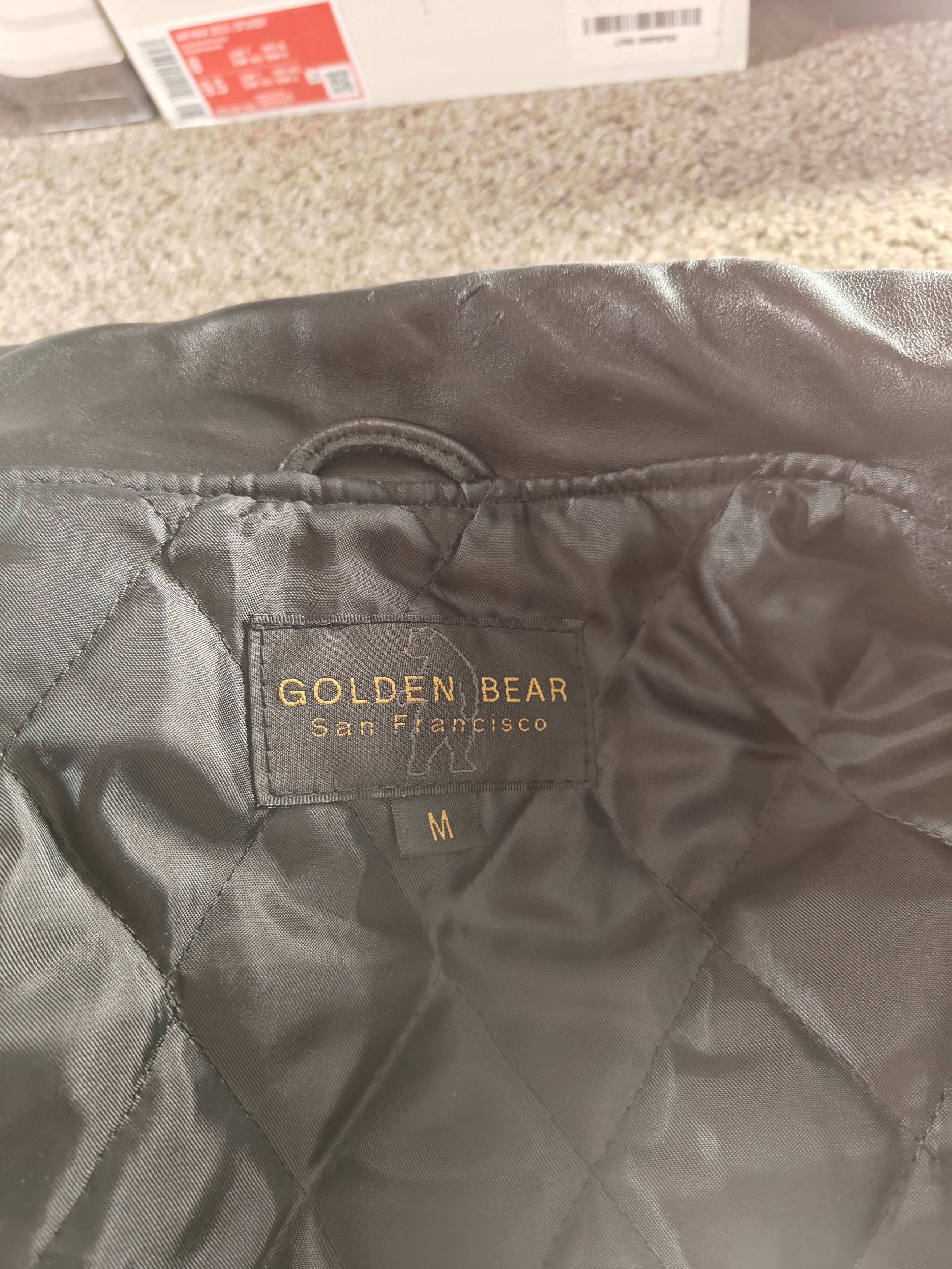 Golden Bear vintage golden bear leather varsity bomber jacket - mens M Size US M / EU 48-50 / 2 - 23 Thumbnail
