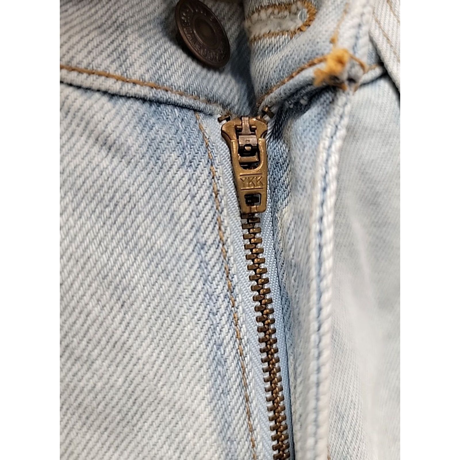 Levi's VINTAGE Levi's 512 Slim Tapered Jeans Womens 13 Blue Denim 5-Pocket NWT Medium Wash Seasonal Fall Winter Summer 31x30 Mens? Womens Size 34" / US 12 / IT 48 - 2 Thumbnail