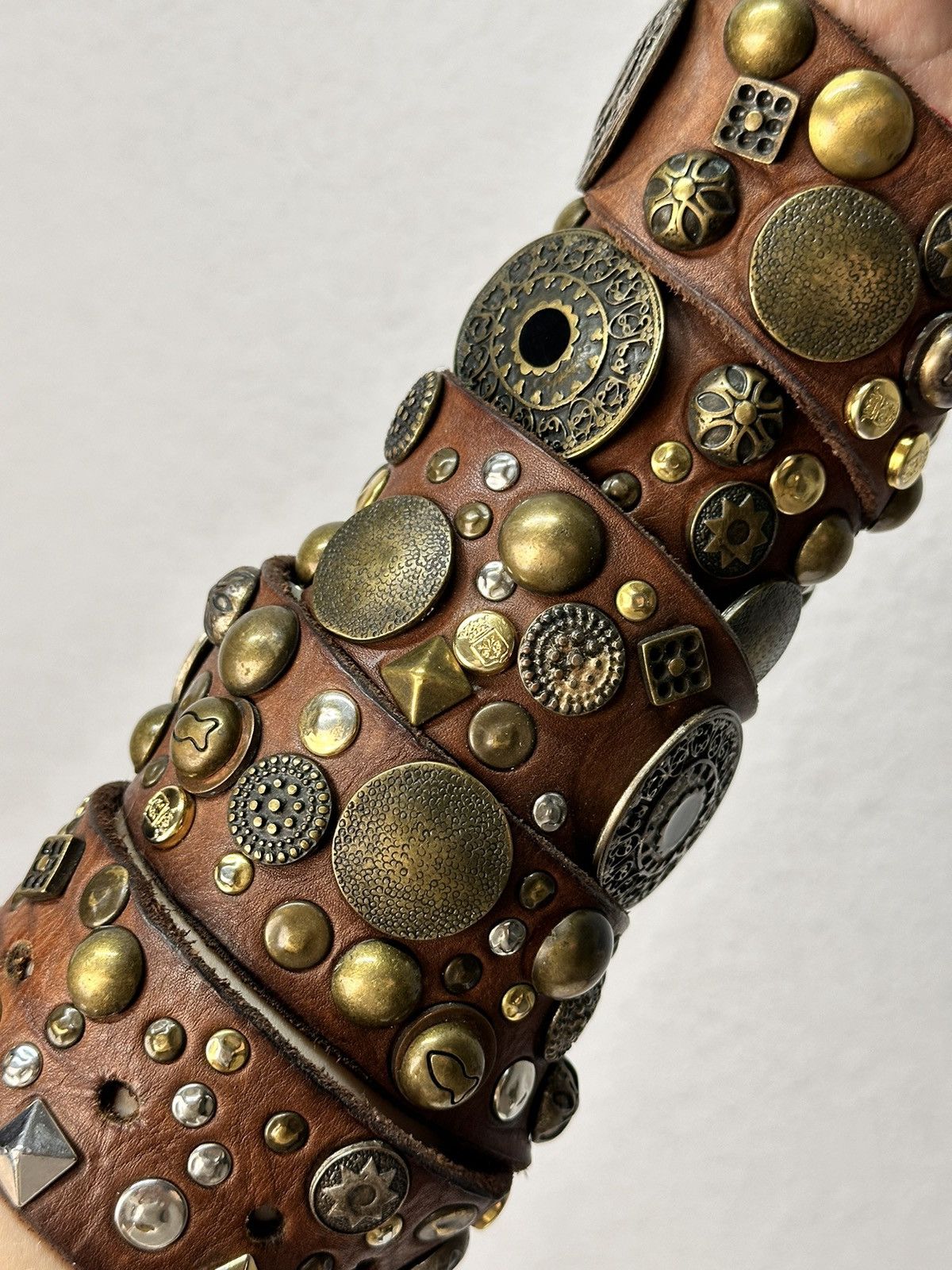 Other Vintage Belt B.B.Simon leather Avantgarde Hysteric Glamour Size ONE SIZE - 3 Thumbnail