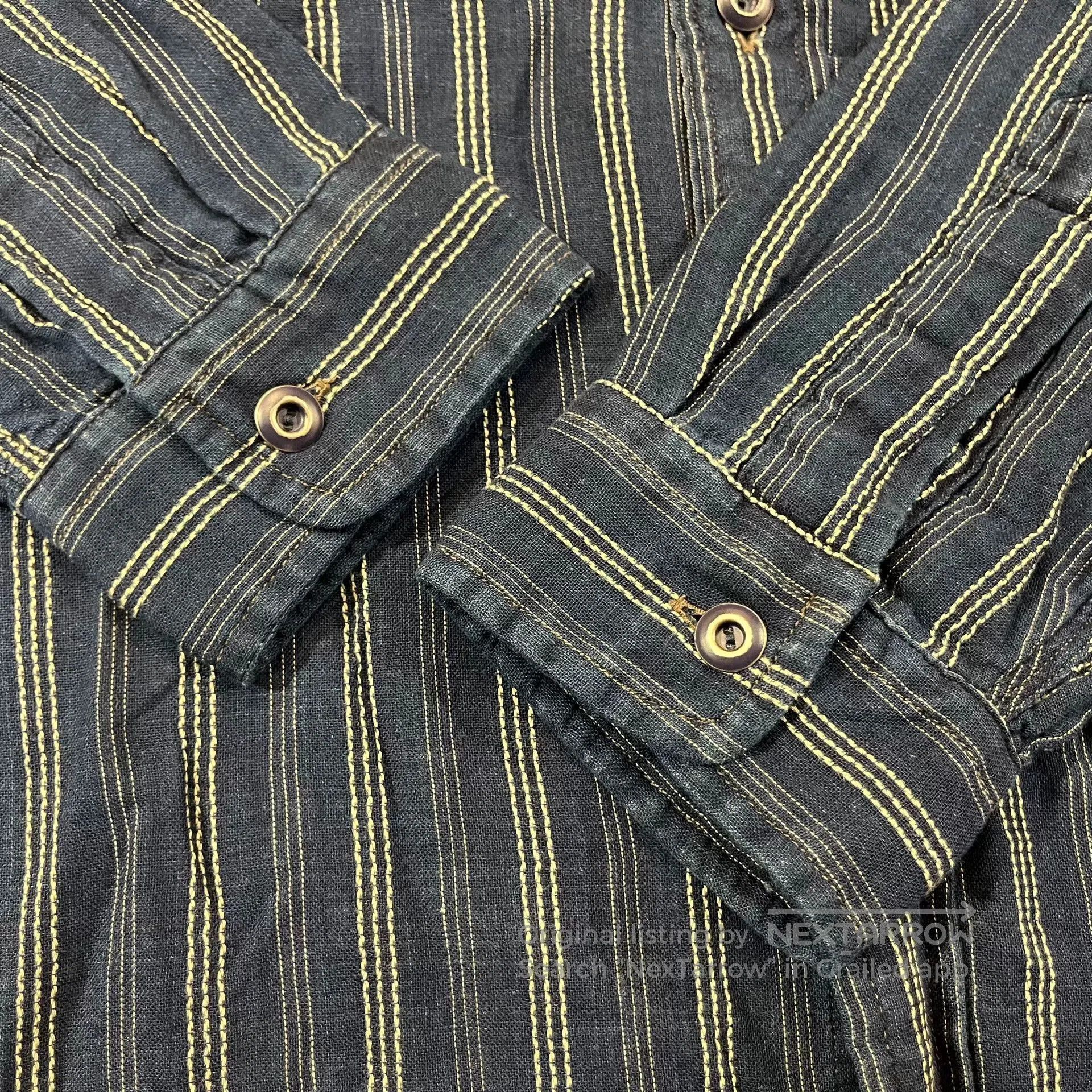 RRL Ralph Lauren RRL Double RL Striped Shirt. Size US L / EU 52-54 / 3 - 8 Thumbnail