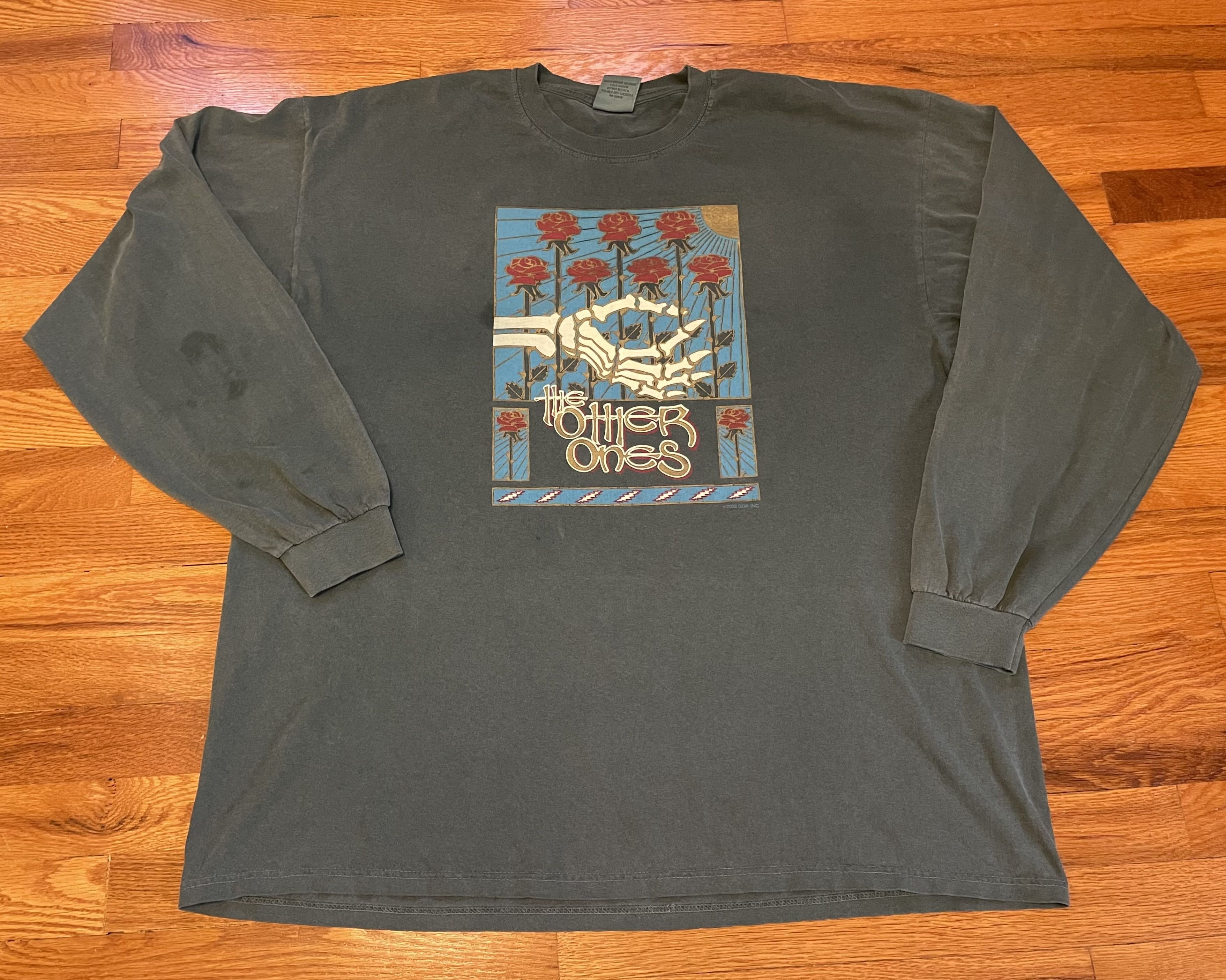 image of Anvil x Vintage Y2K The Other Ones Long Sleeve Band T Shirt in Black, Men's (Size 2XL)