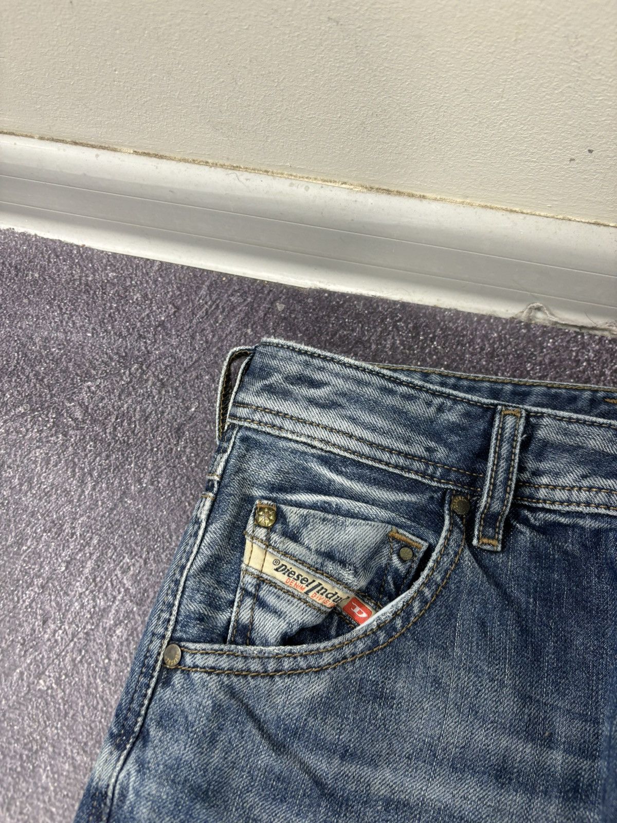 Diesel Diesel Krayver NWT Regular Slim Carrot Blue Denim Jeans Size US 28 / EU 44 - 7 Thumbnail