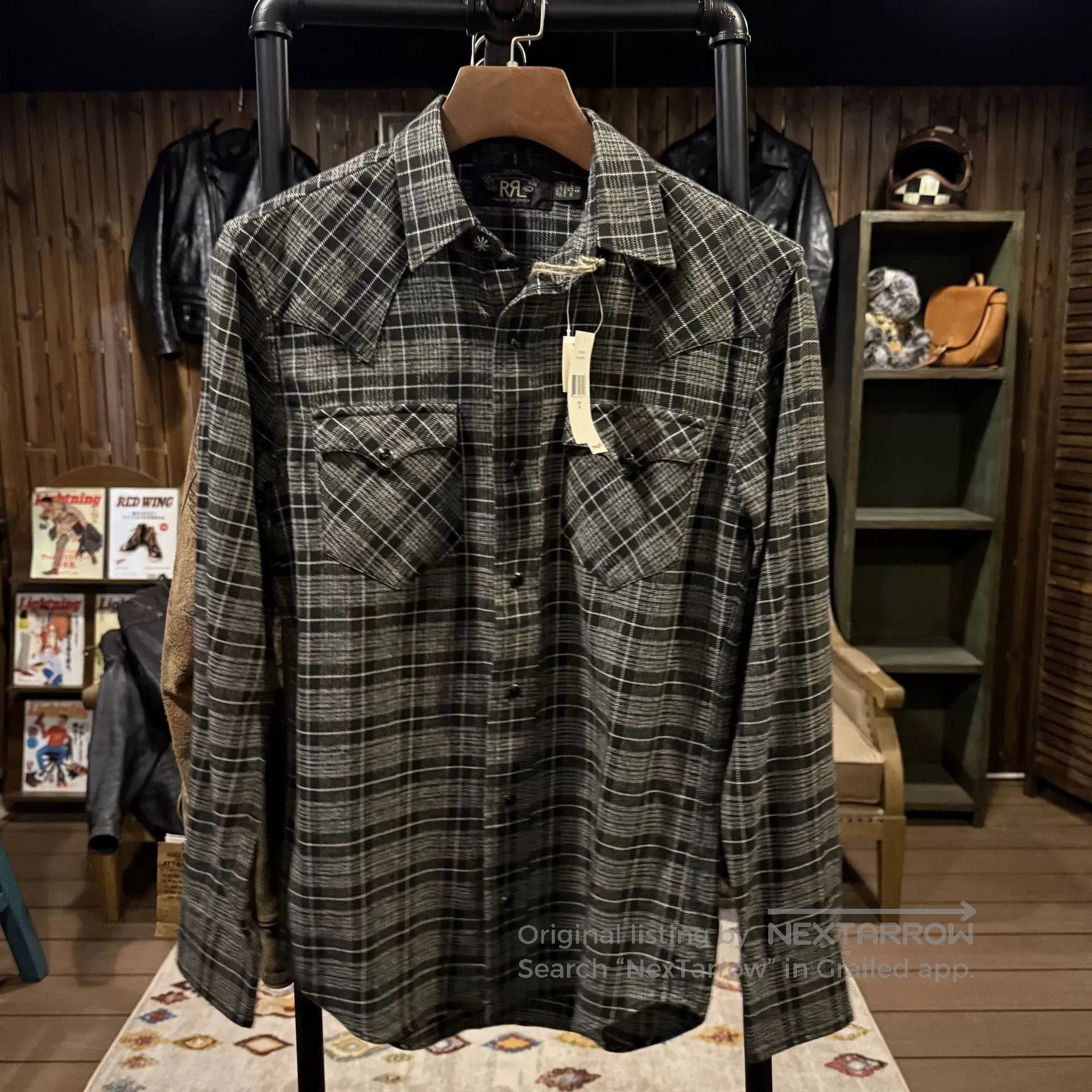 RRL Ralph Lauren RRL Checkered Shirt XS. Size US XS / EU 42 / 0 - 1 Thumbnail