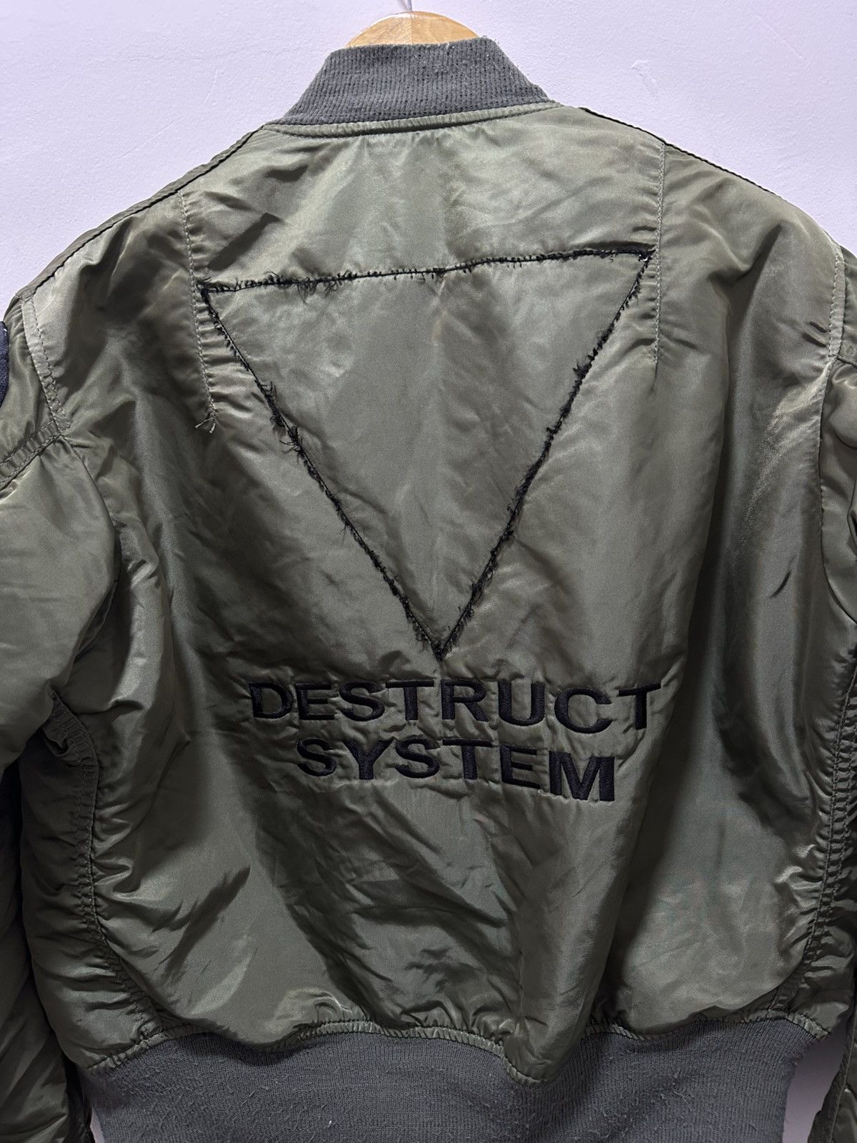 Alpha Industries × Vintage Alpha Industries MA-1 Jacket Destruct System Para rescue Size US M / EU 48-50 / 2 - 9 Thumbnail