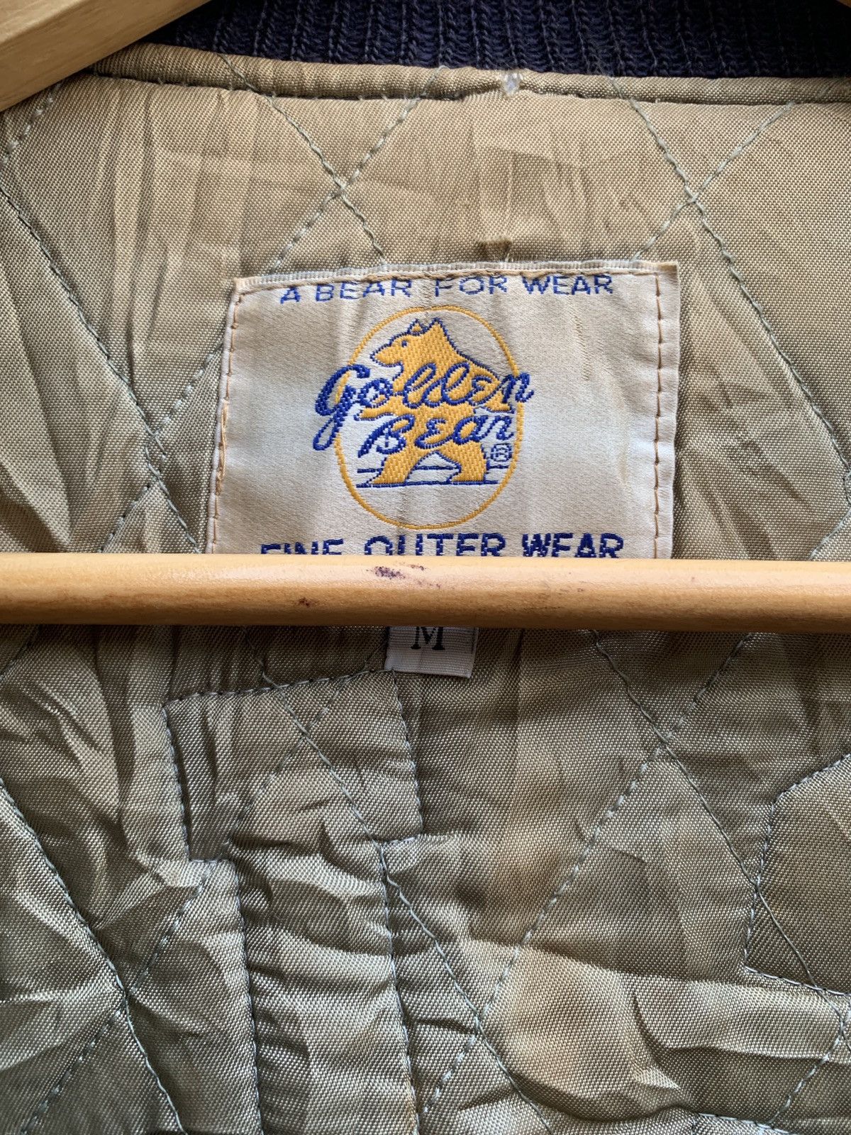 Golden Bear Rare🔥🔥Golden Bear Ucla Leather Sleeves Wool Varsity Jacket Size US M / EU 48-50 / 2 - 10 Thumbnail