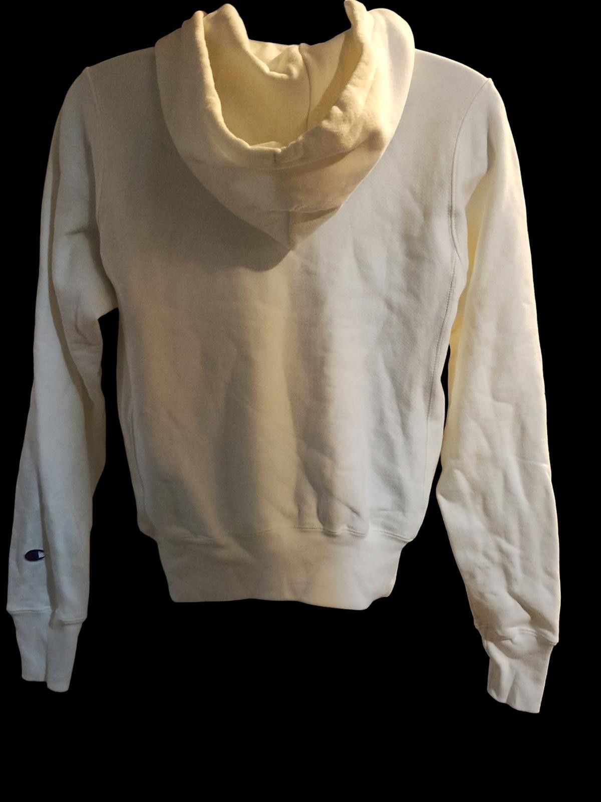 Champion Champion Men's White Hoodie Sweatshirt Size US XS / EU 42 / 0 - 5 Thumbnail