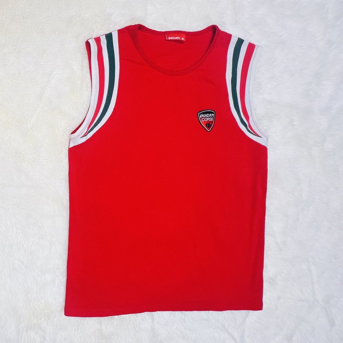 Ducati Vintage Y2K DUCATI Corse Racing Shirt - Moto GP Archive Red Size US M / EU 48-50 / 2 - 2 Thumbnail