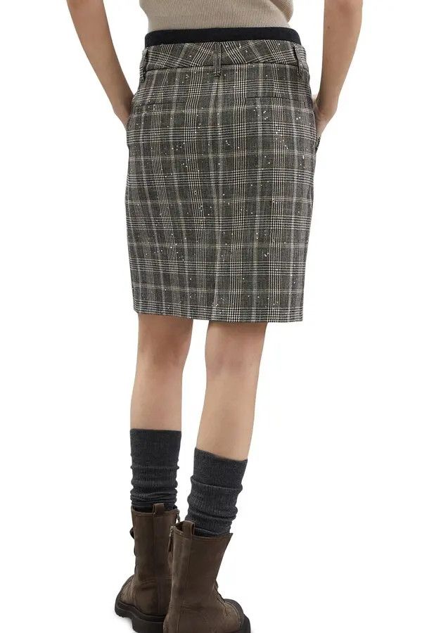 Brunello Cucinelli o1y0725 Mini Skirt in Multicolor Size 28" / US 6 / IT 42 - 3 Thumbnail